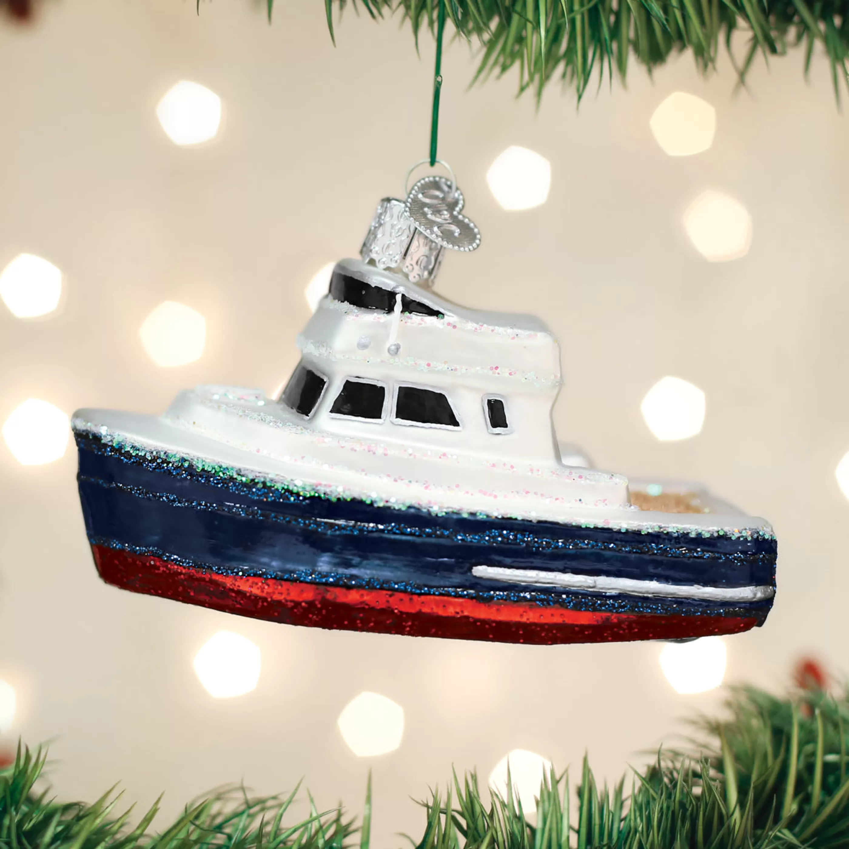 Kasa World Ltd Charter Boat Ornament