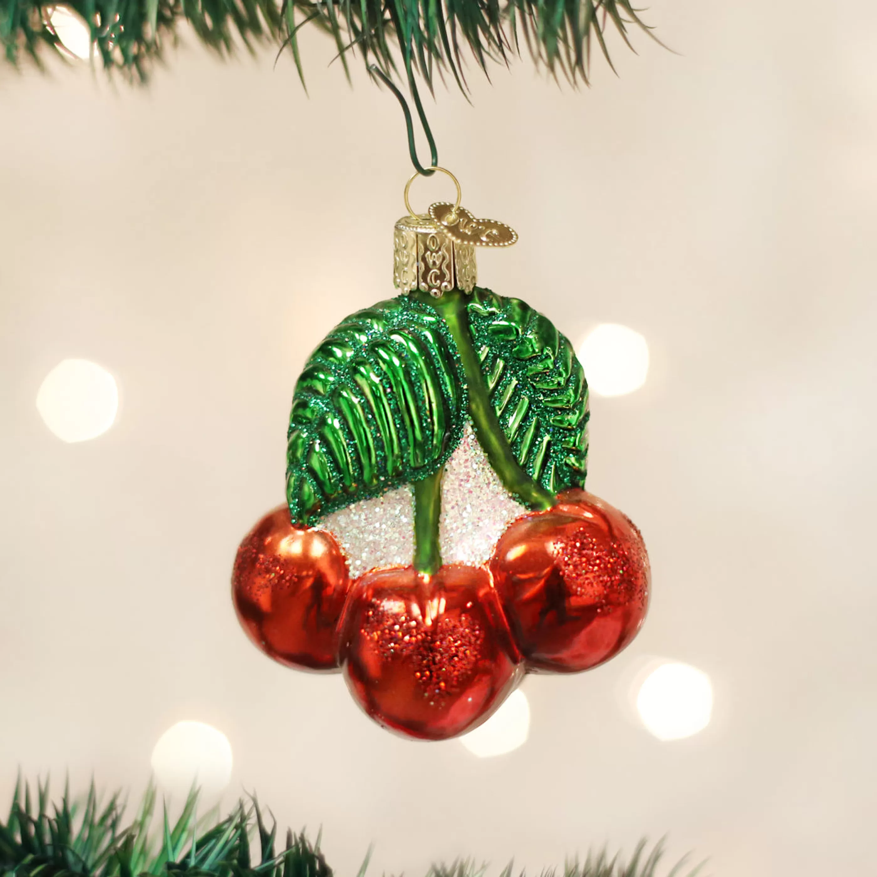 Kasa World Ltd Cherries Ornament