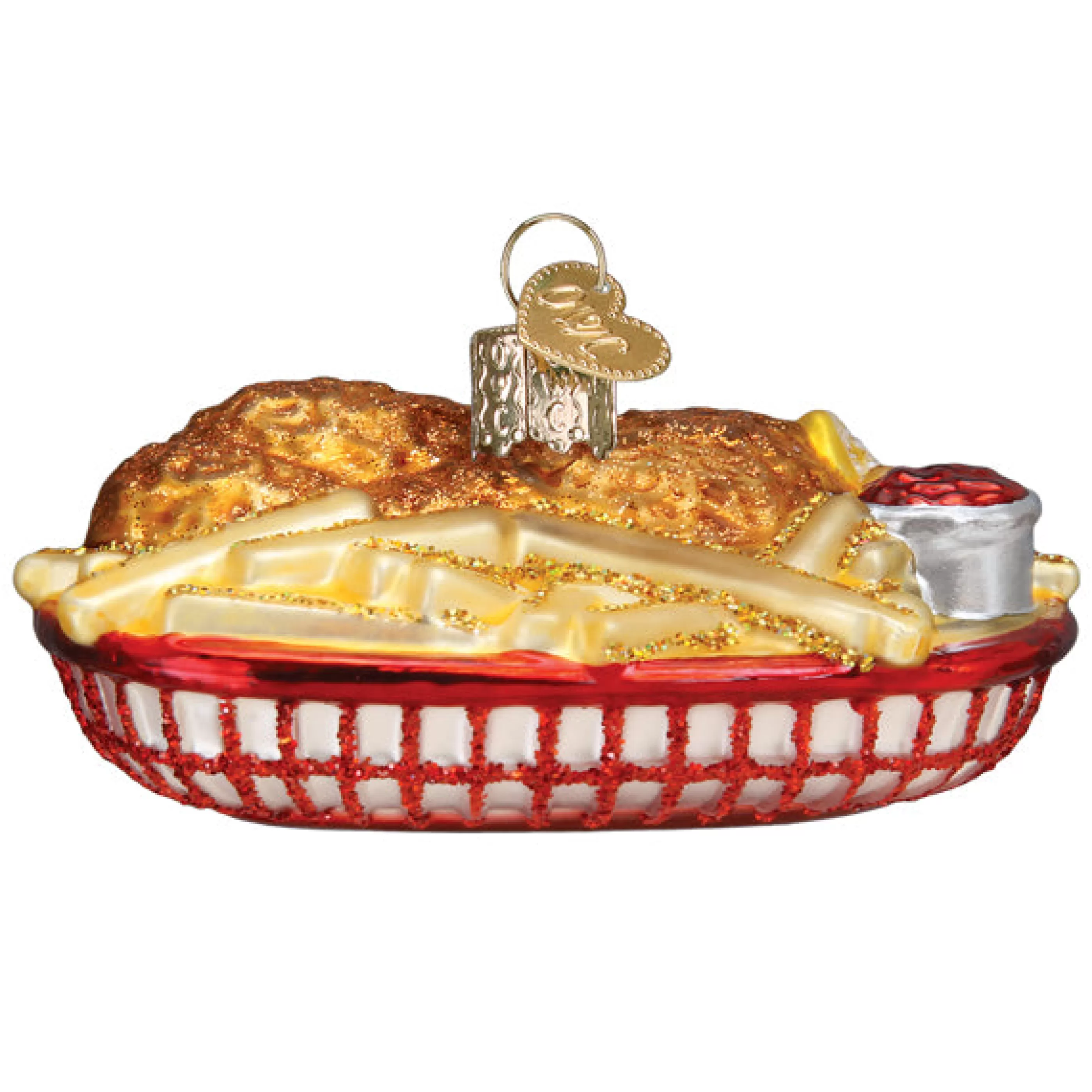 Kasa World Ltd Chicken Basket Ornament