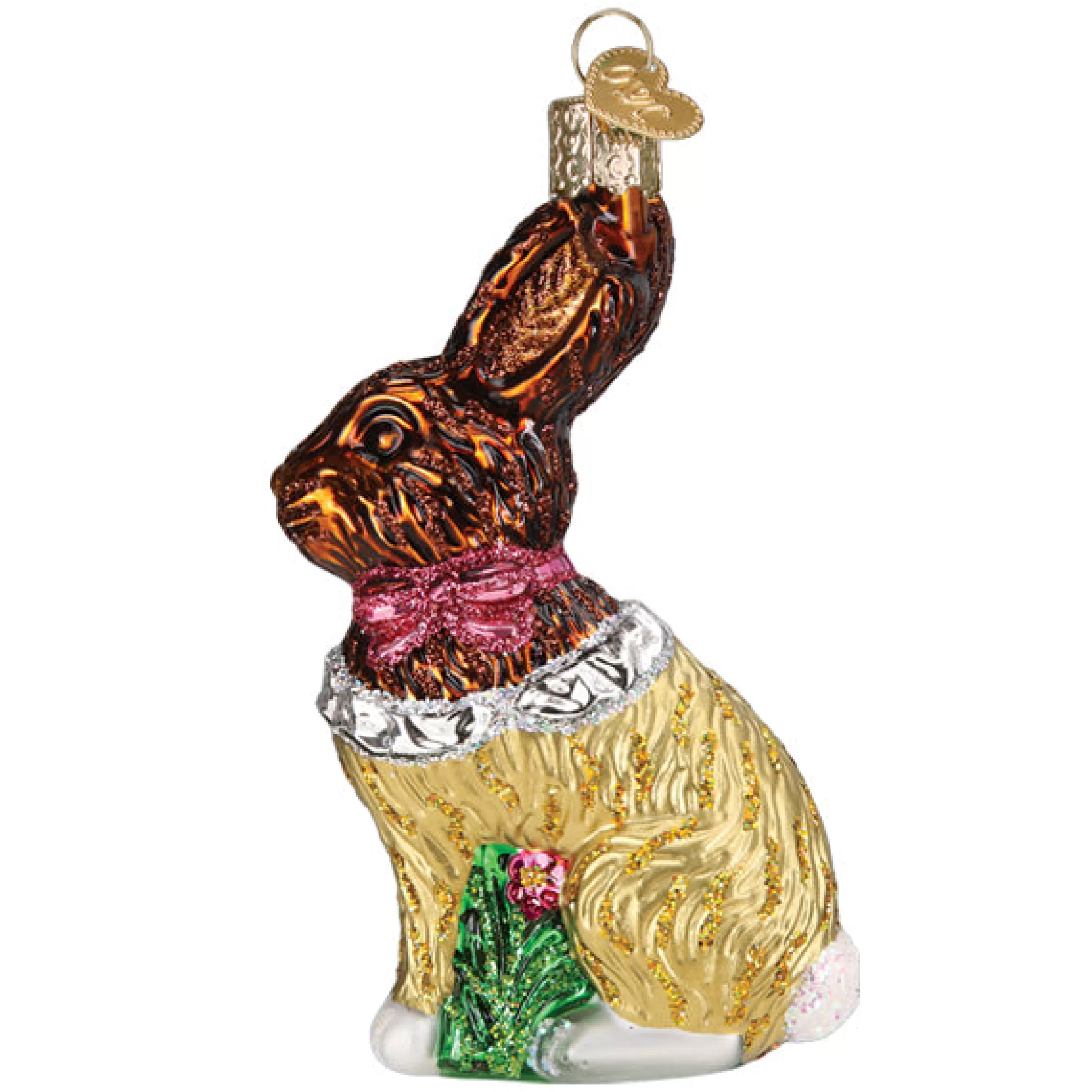 Kasa World Ltd Chocolate Easter Bunny Ornament