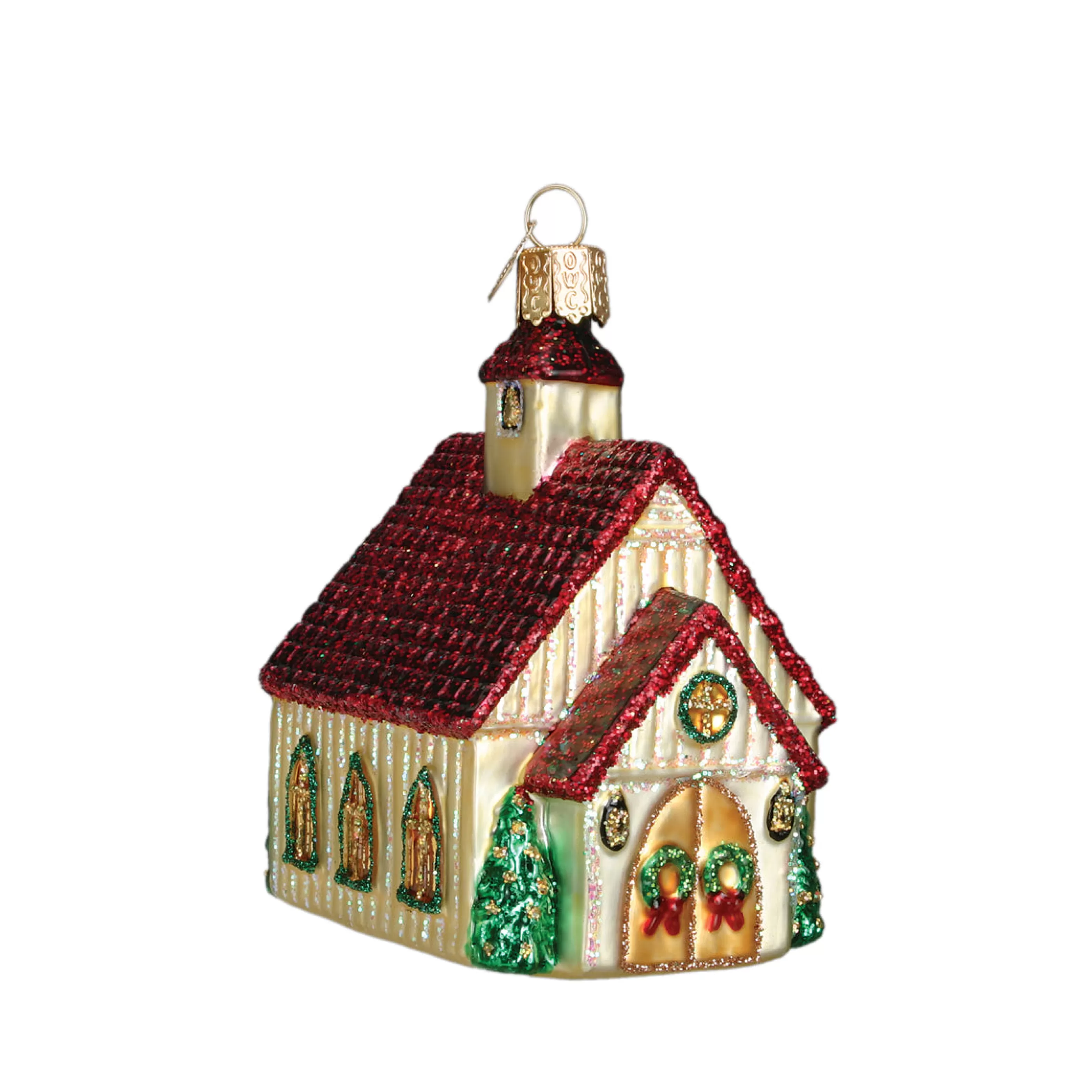 Kasa World Ltd Christmas Chapel Ornament