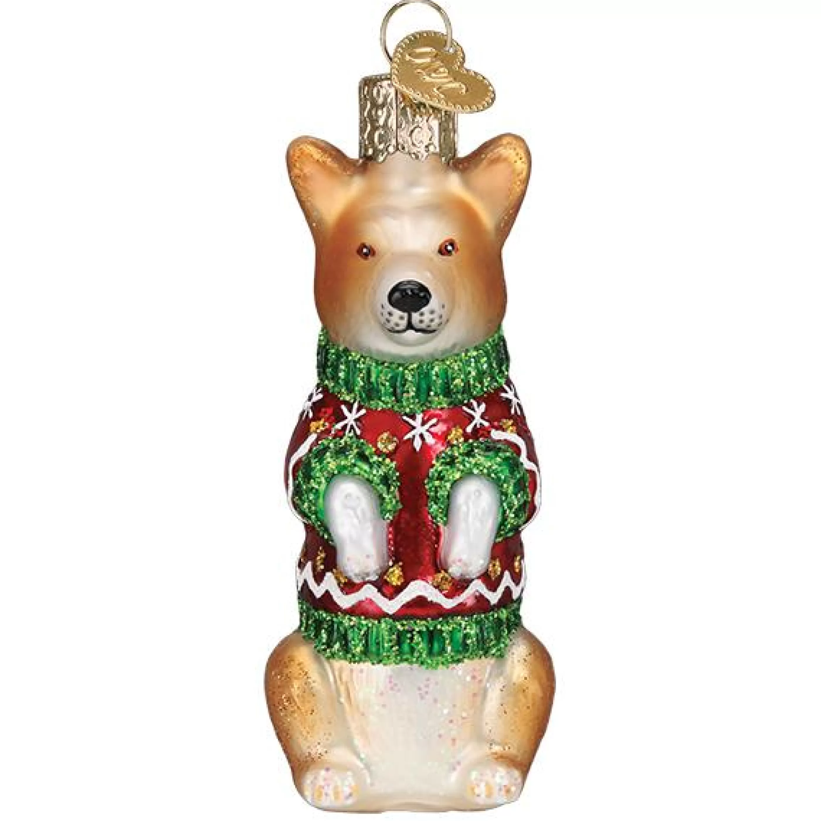 Kasa World Ltd Christmas Corgi Ornament