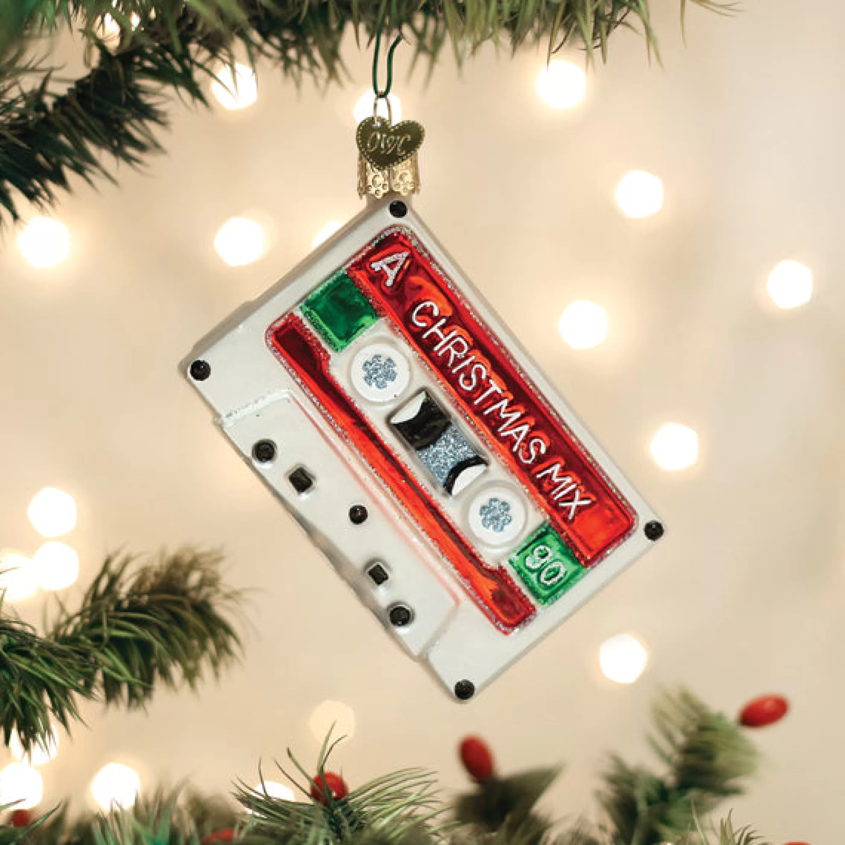 EAST WEST Christmas Mixtape Ornament