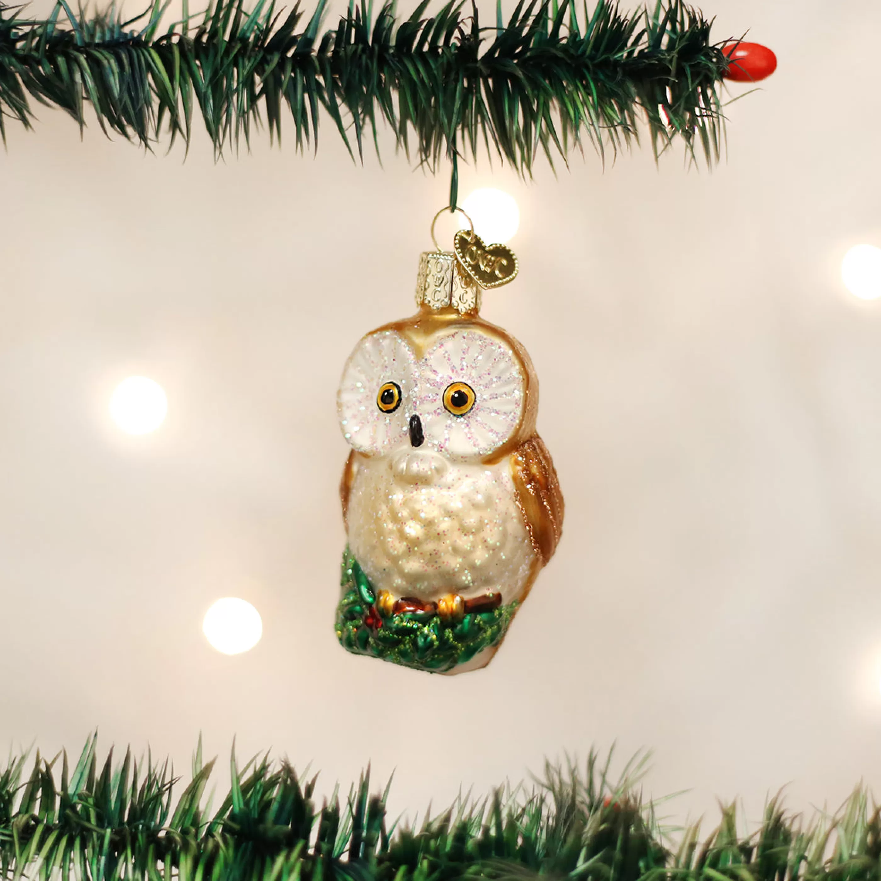 Kasa World Ltd Christmas Owl Ornament