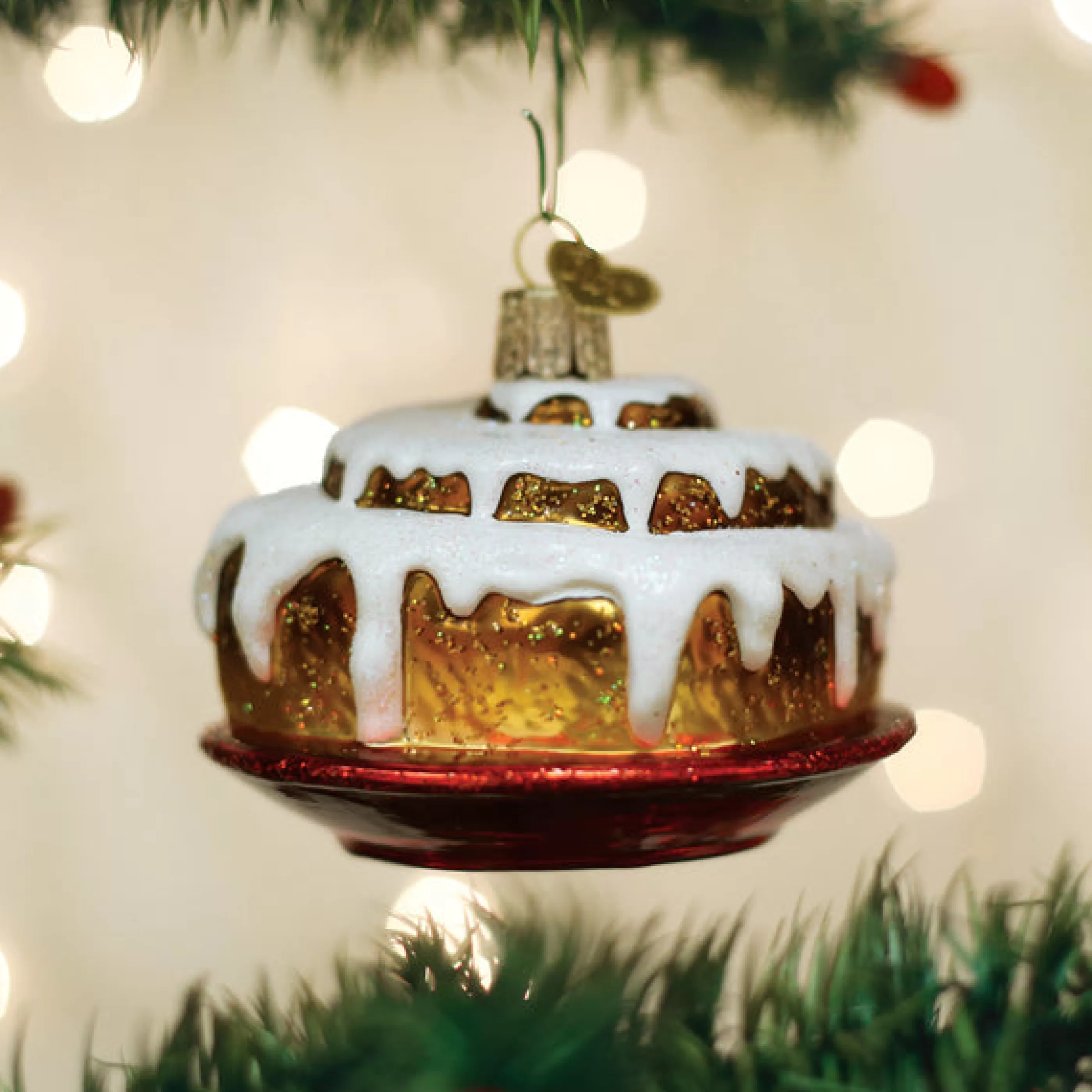 EAST WEST Cinnamon Roll Ornament