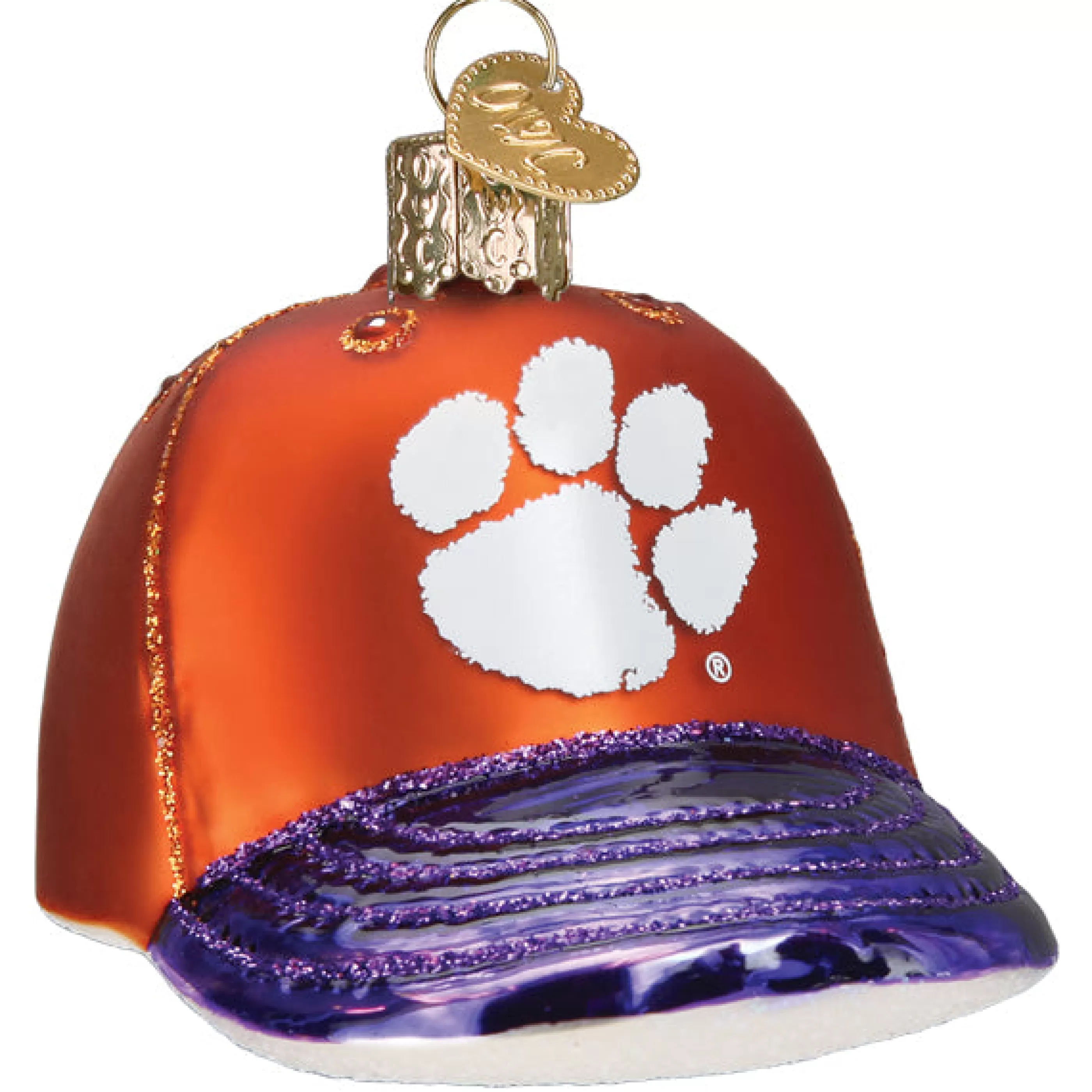 EAST WEST Clemson Baseball Cap Ornament