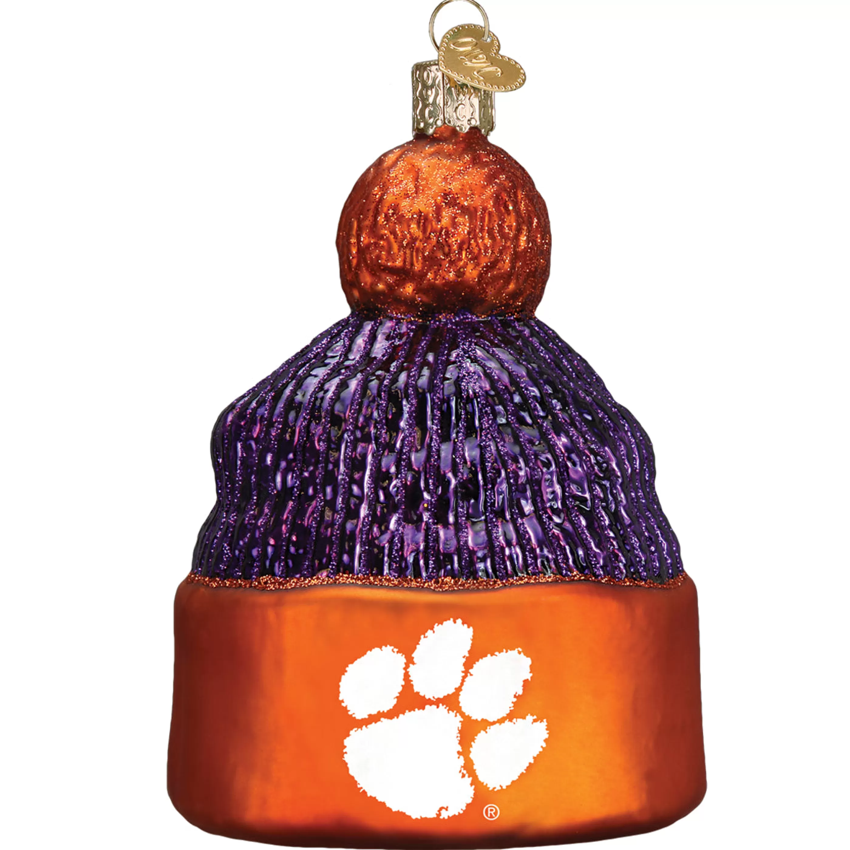 EAST WEST Clemson Beanie Ornament