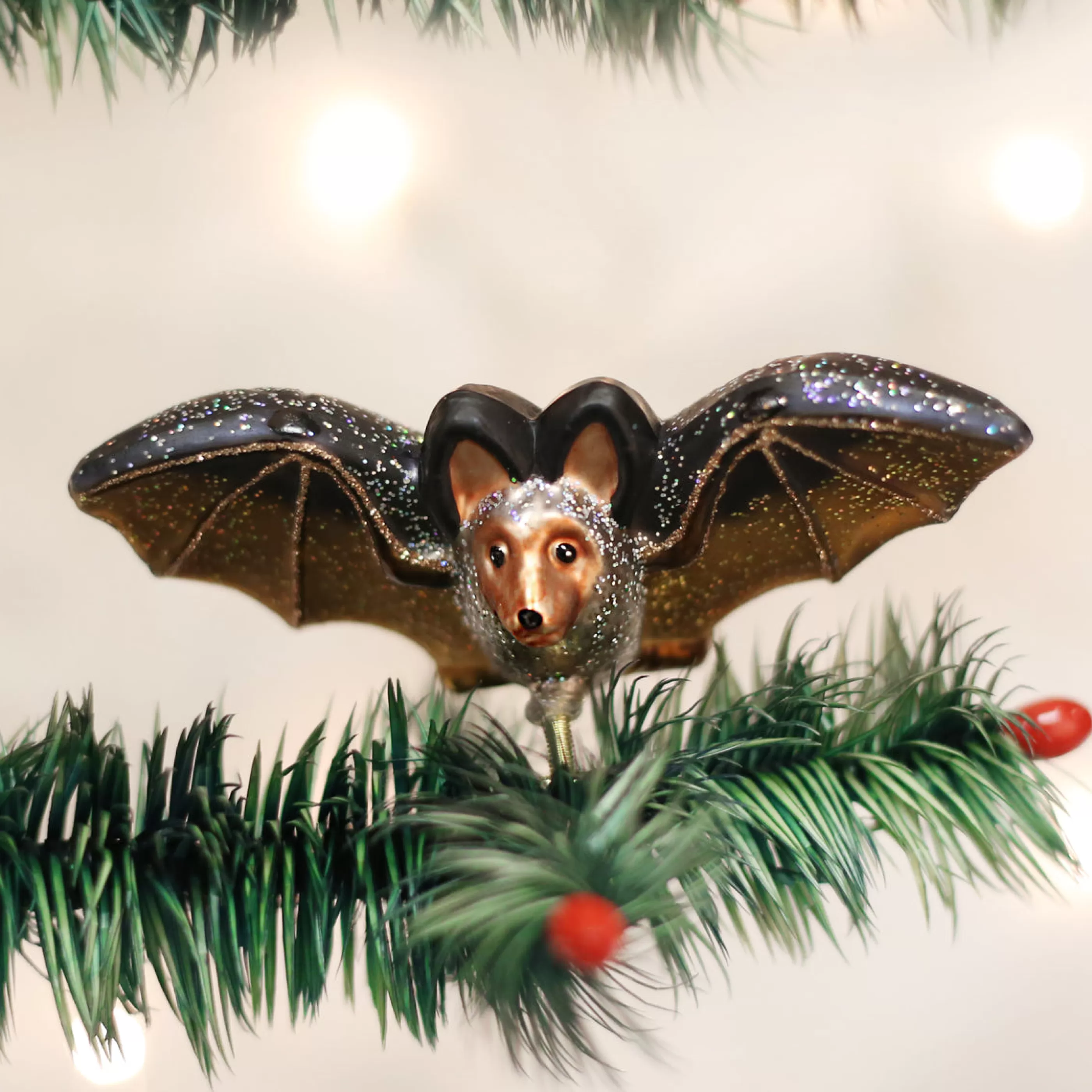 Kasa World Ltd Clip-On Bat Ornament