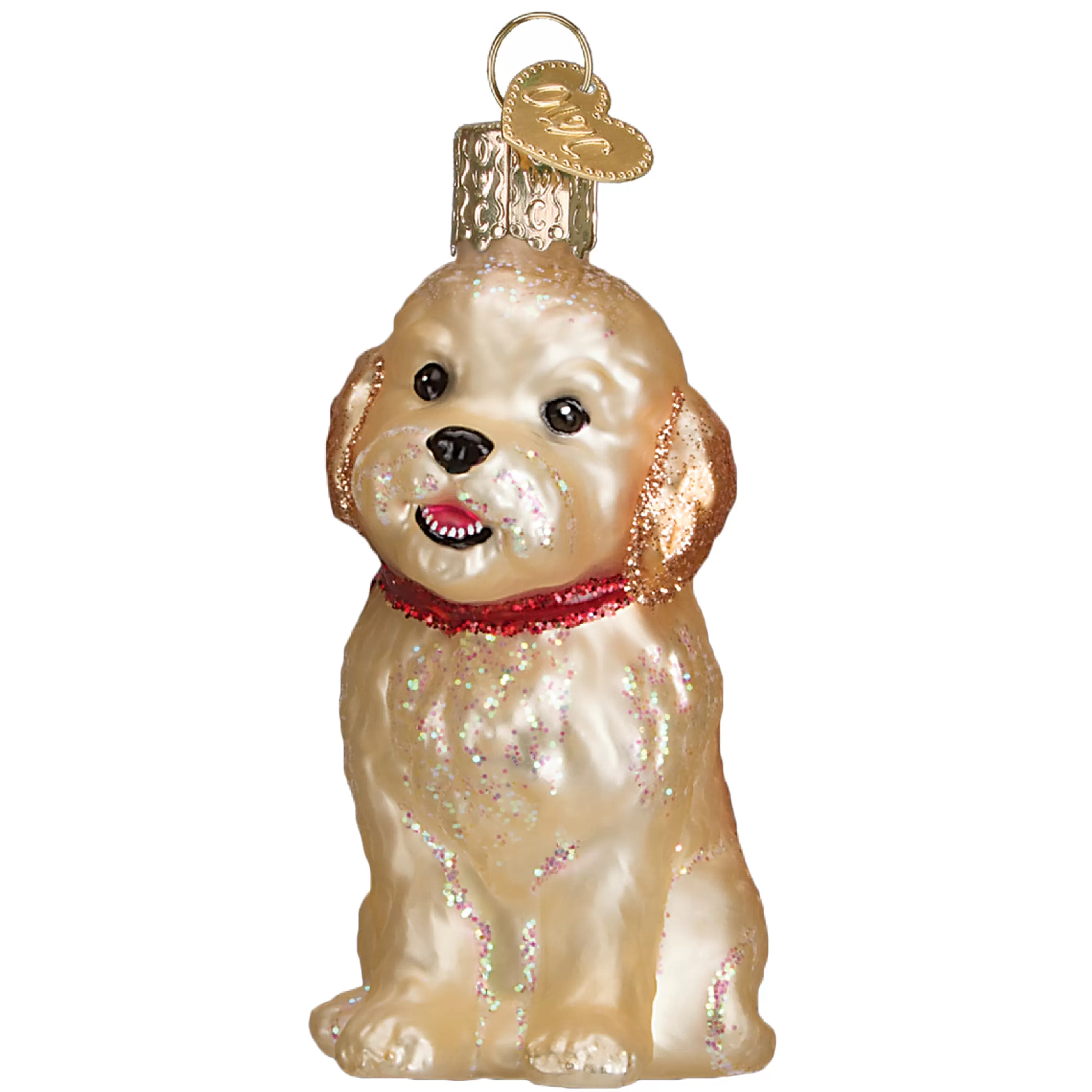 EAST WEST Cockapoo Puppy Ornament