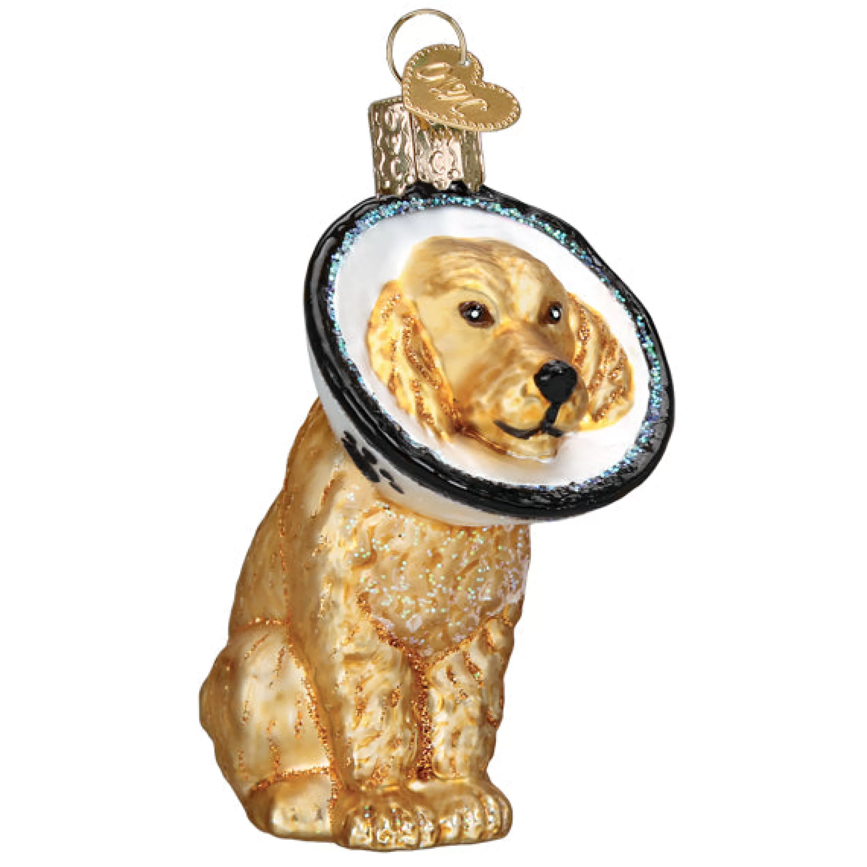 EAST WEST Cone Of Shame Dog Ornament