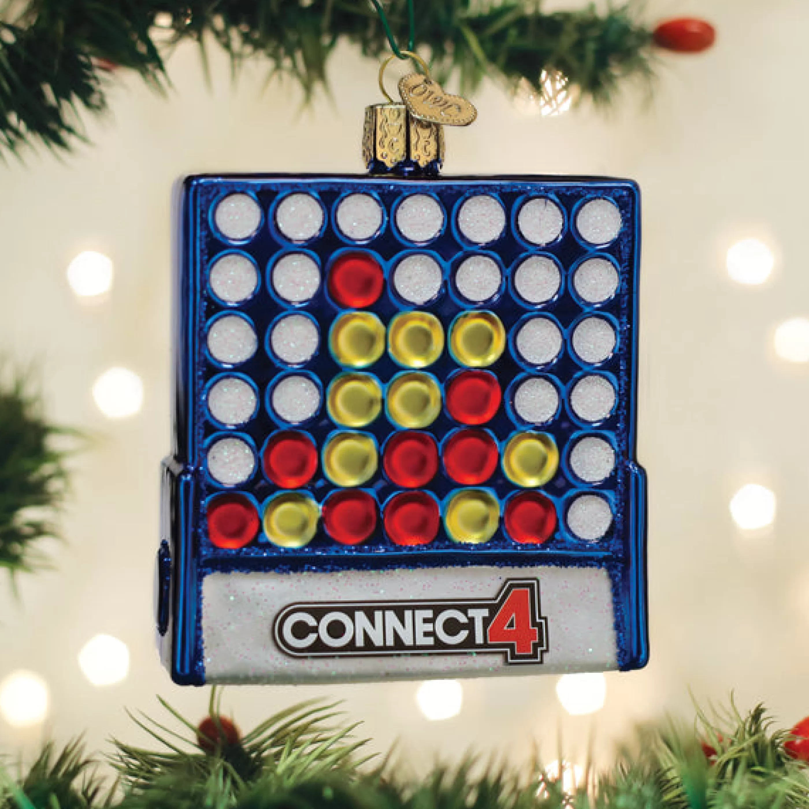 EAST WEST Connect 4 Ornament