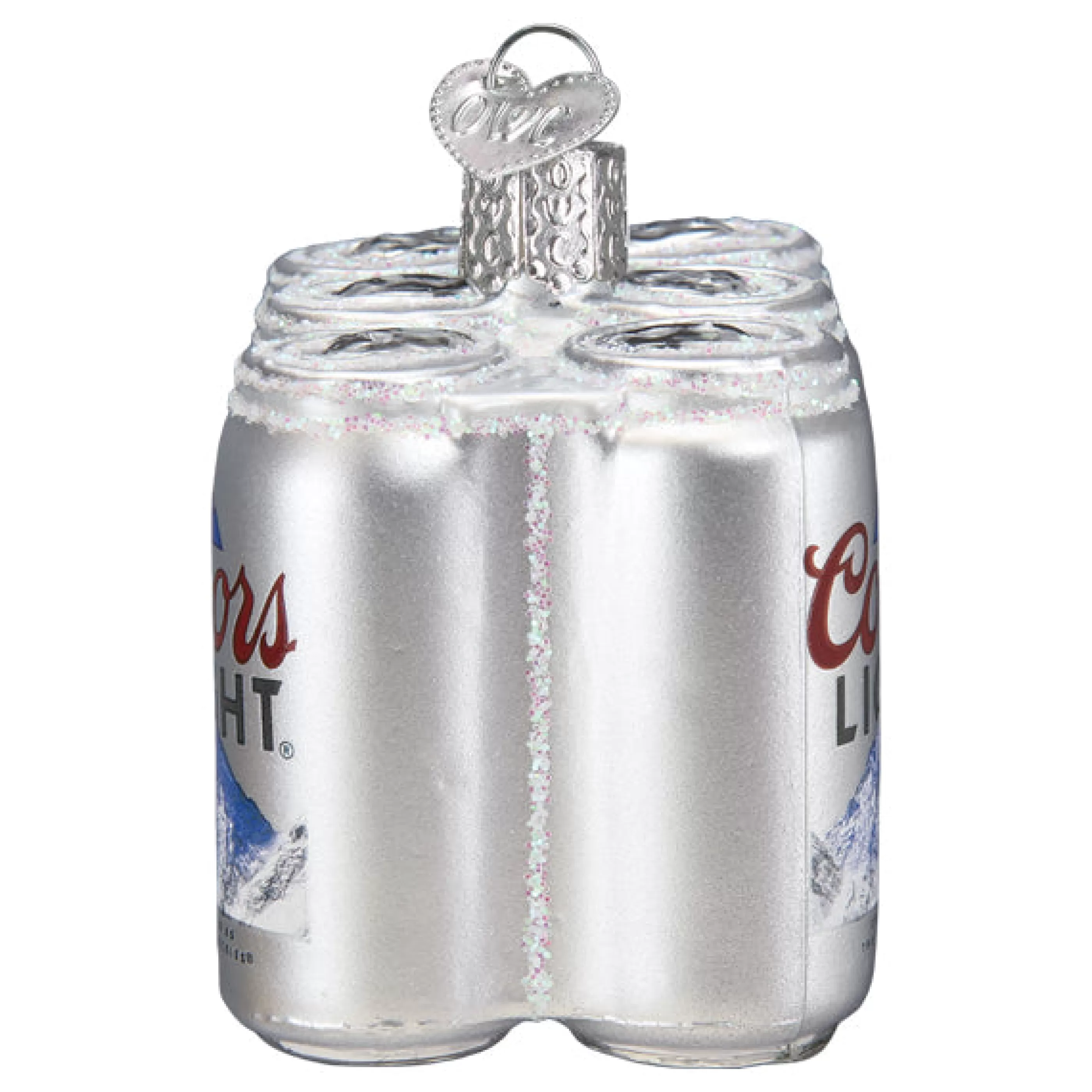 EAST WEST Coors Light Six Pack Ornament