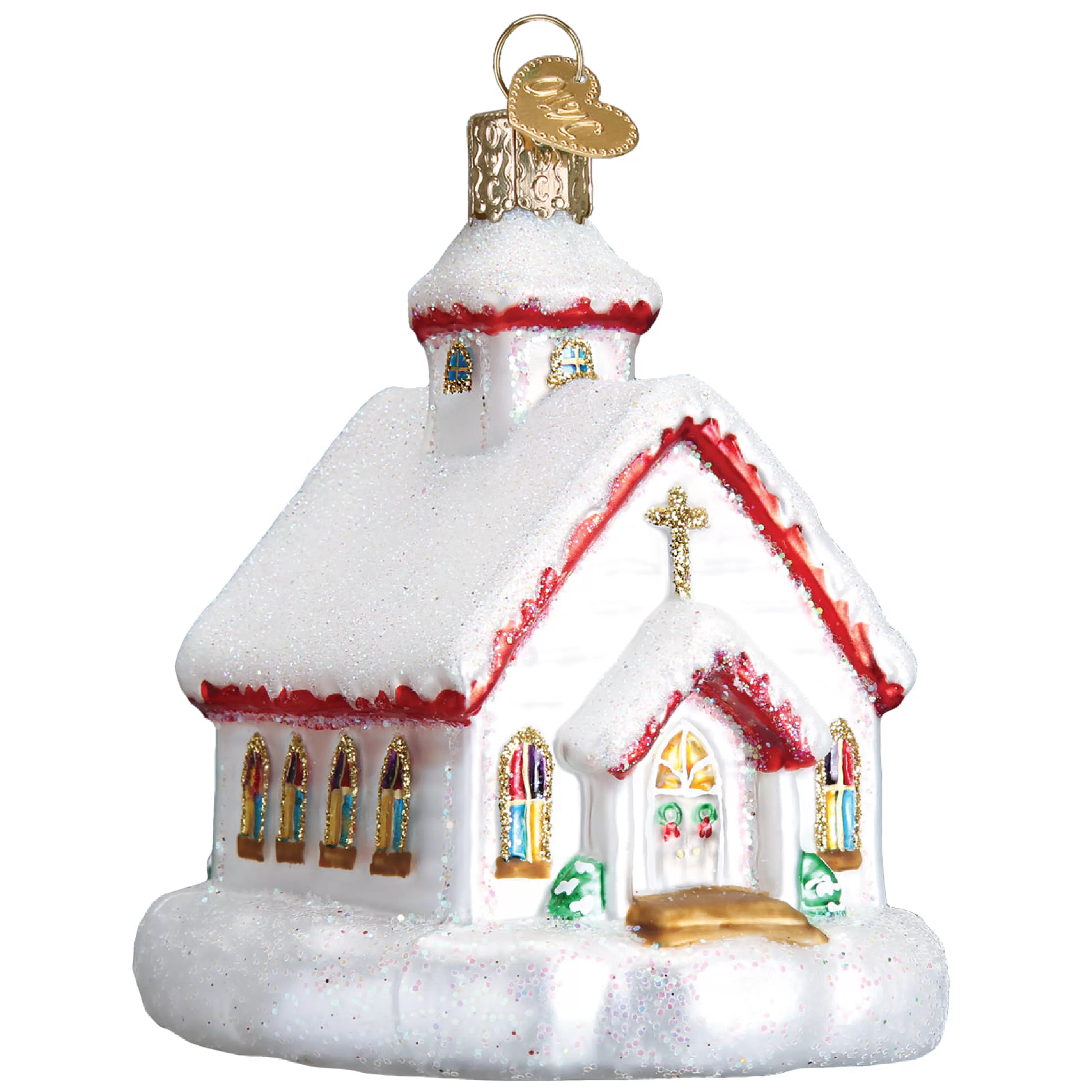 Kasa World Ltd Country Church Ornament