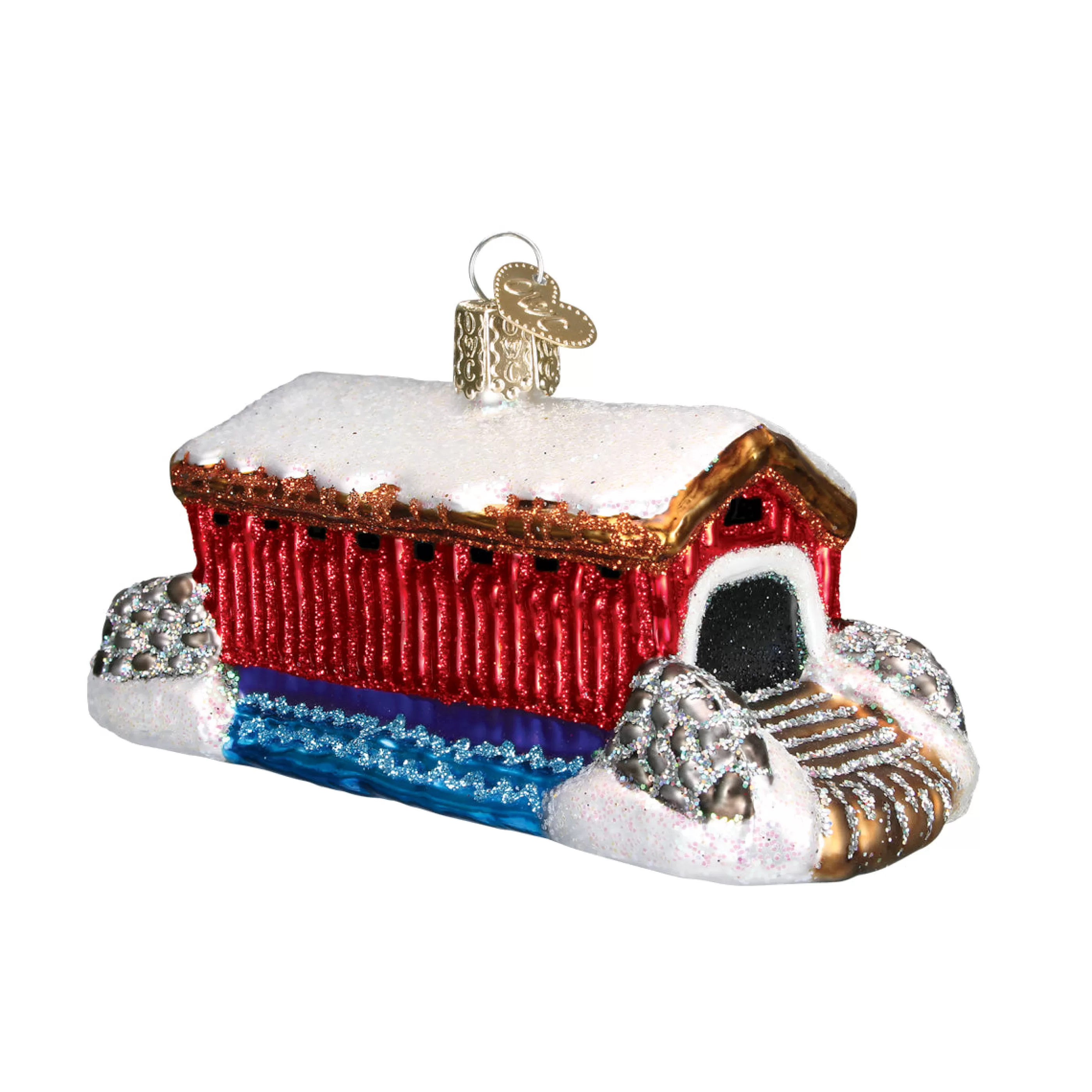 Kasa World Ltd Covered Bridge Ornament