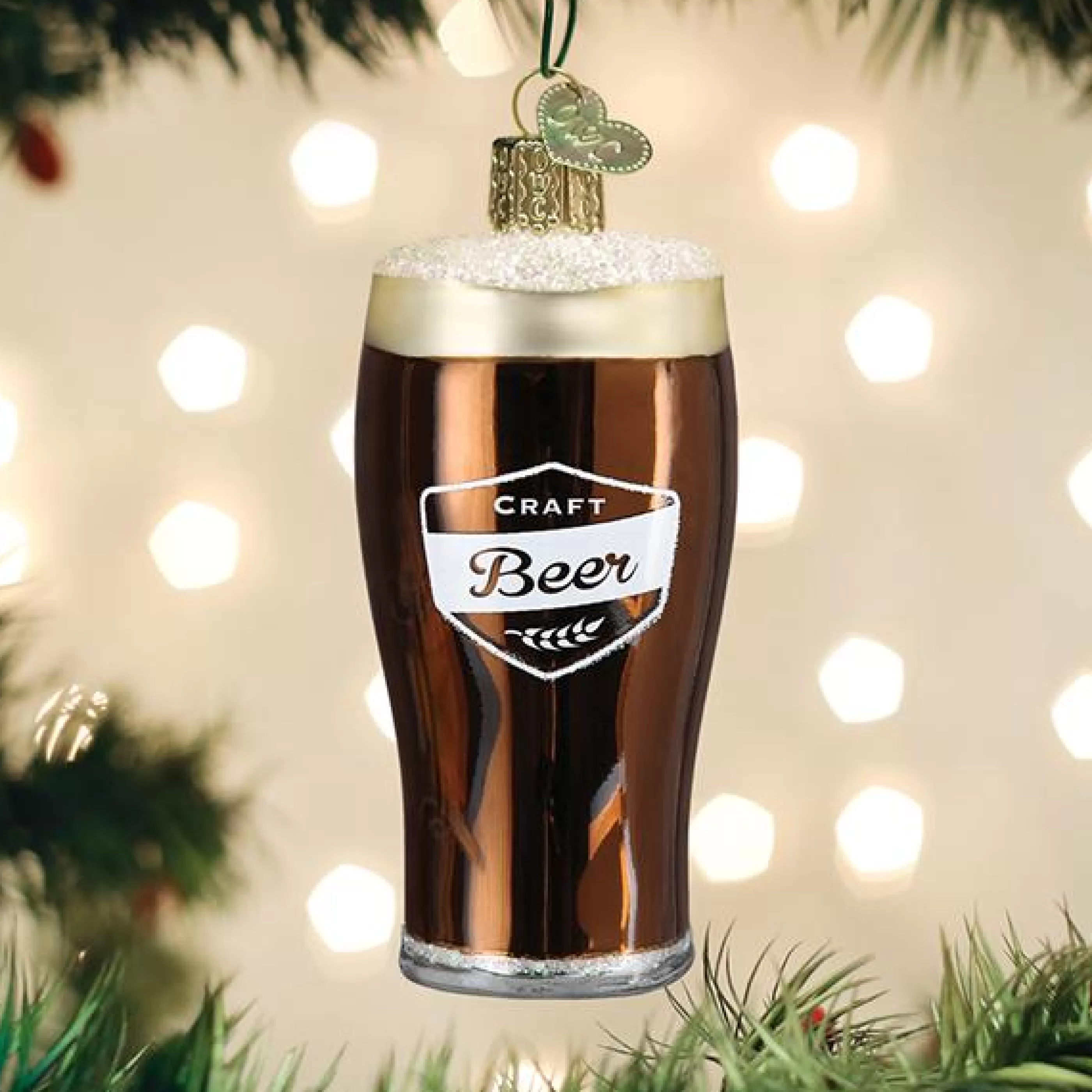 EAST WEST Craft Beer Ornament