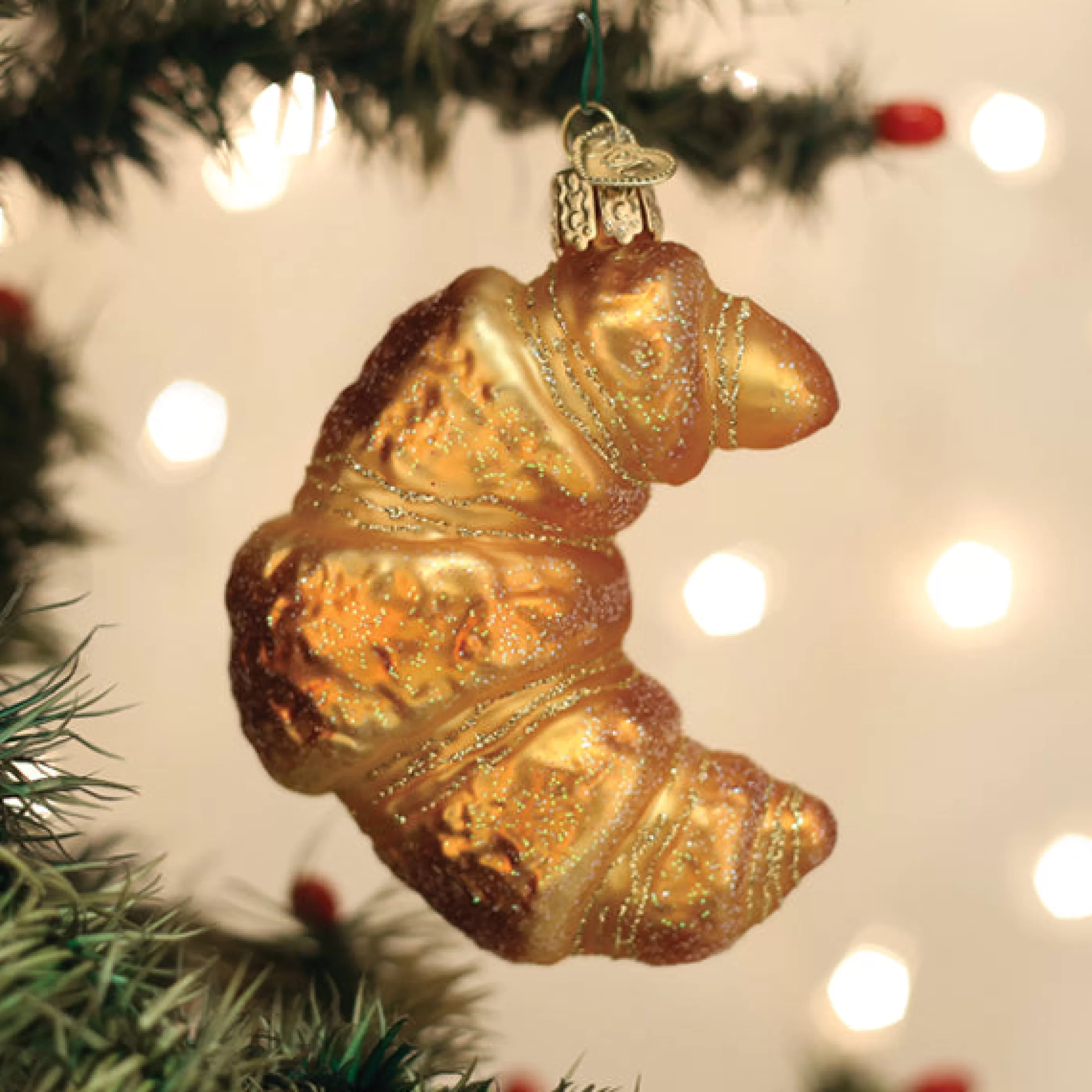 EAST WEST Croissant Ornament