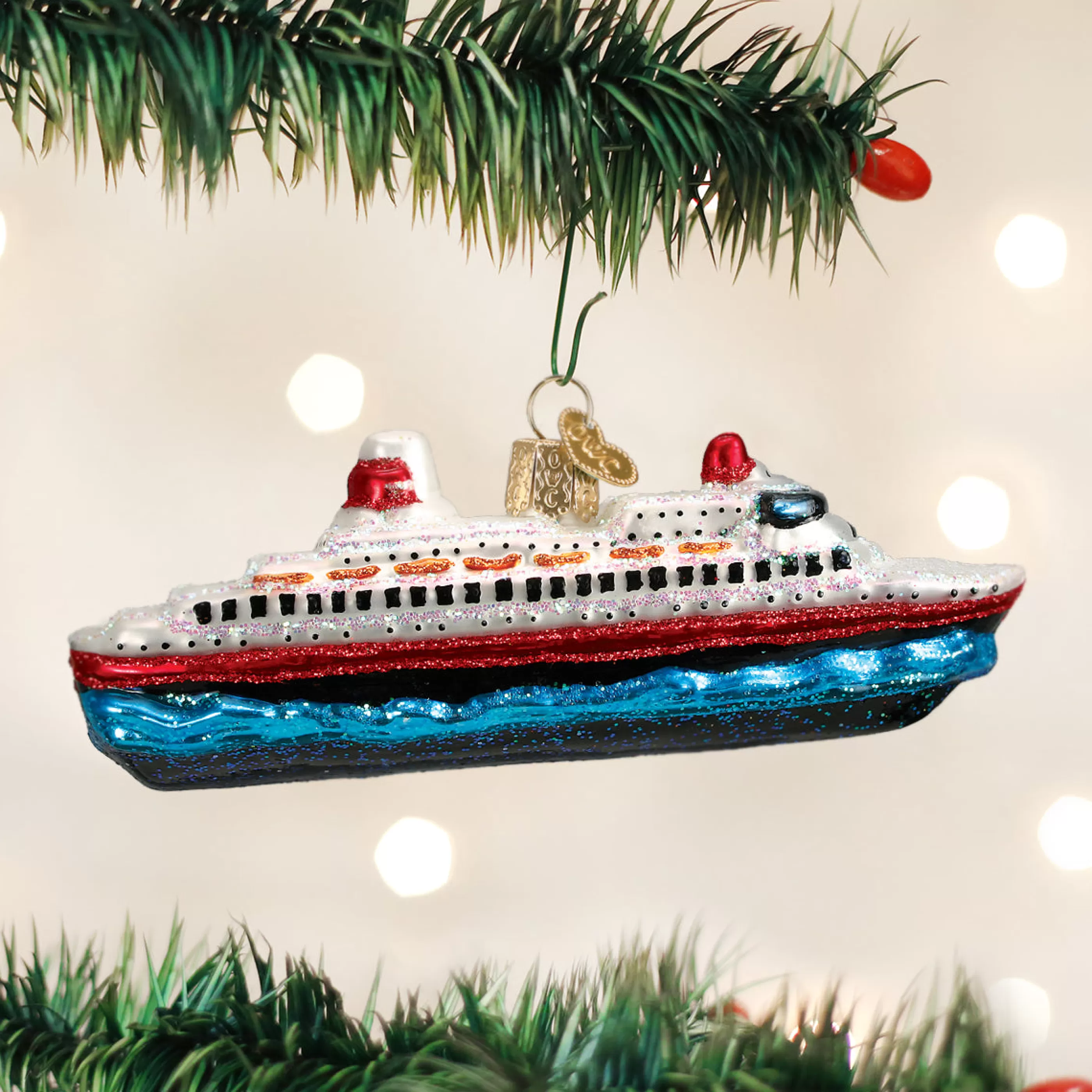 Kasa World Ltd Cruise Ship Ornament