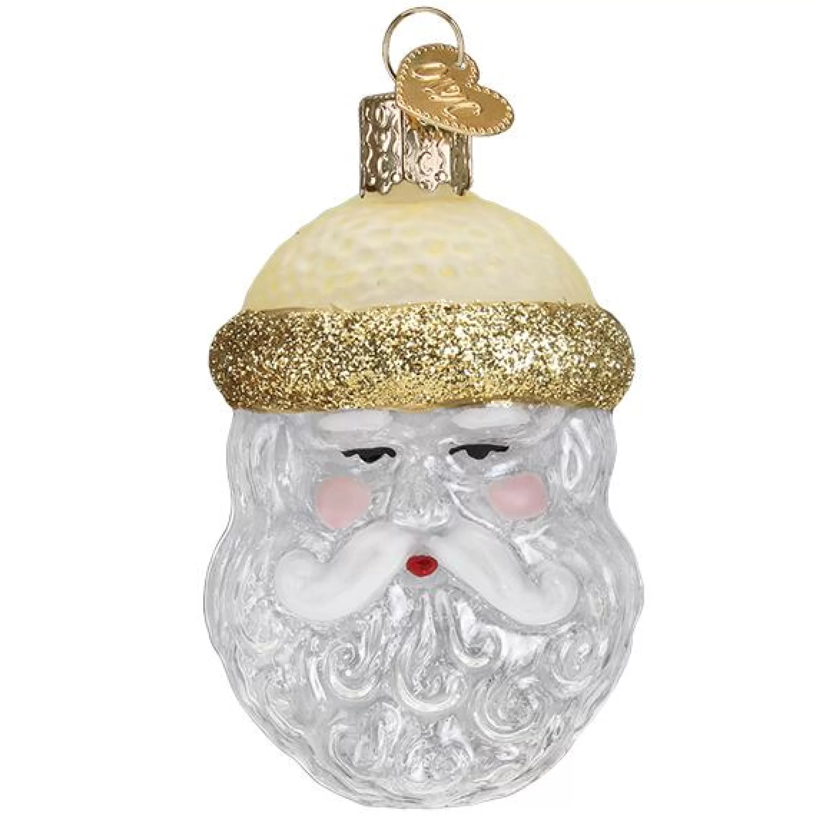 Kasa World Ltd Crystal Santa Ornament