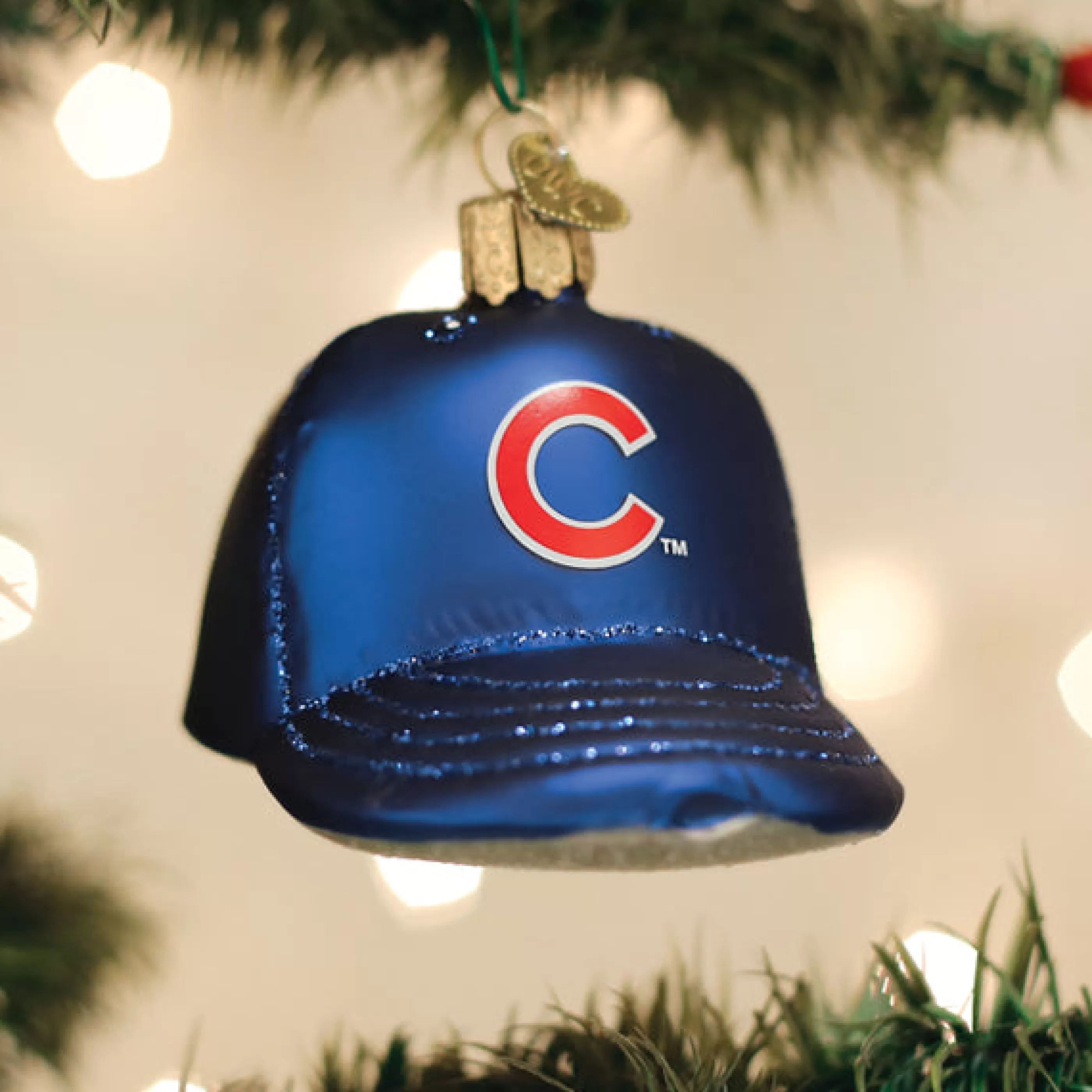 EAST WEST Cubs Baseball Cap Ornament