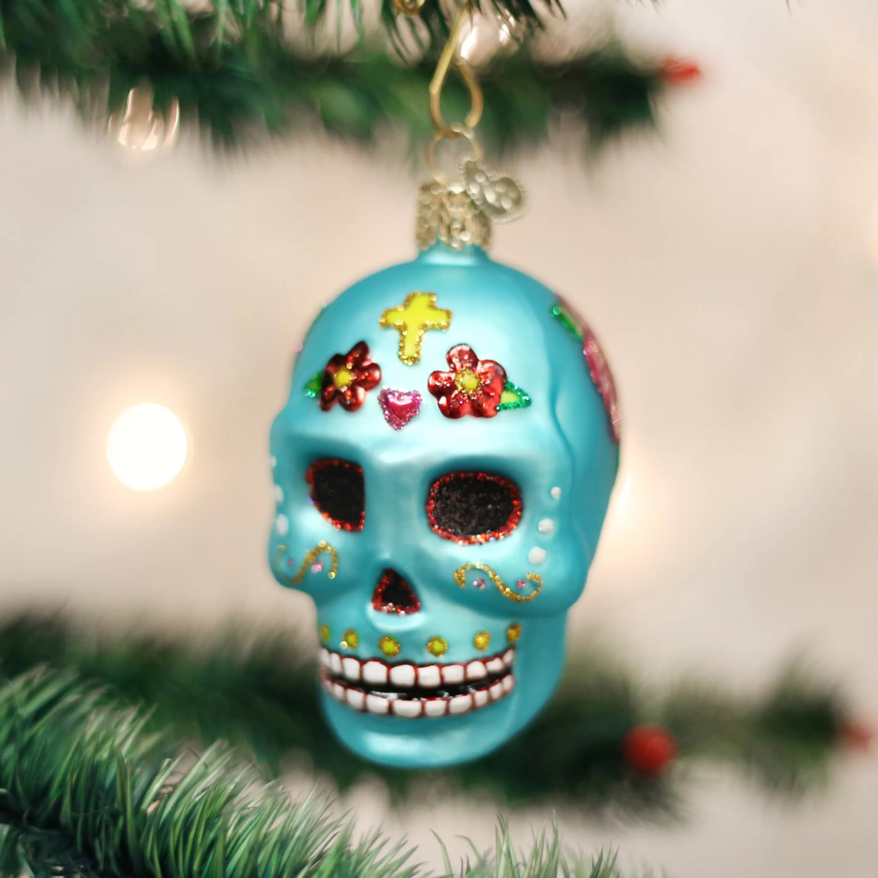 Kasa World Ltd Day Of The Dead Ornament