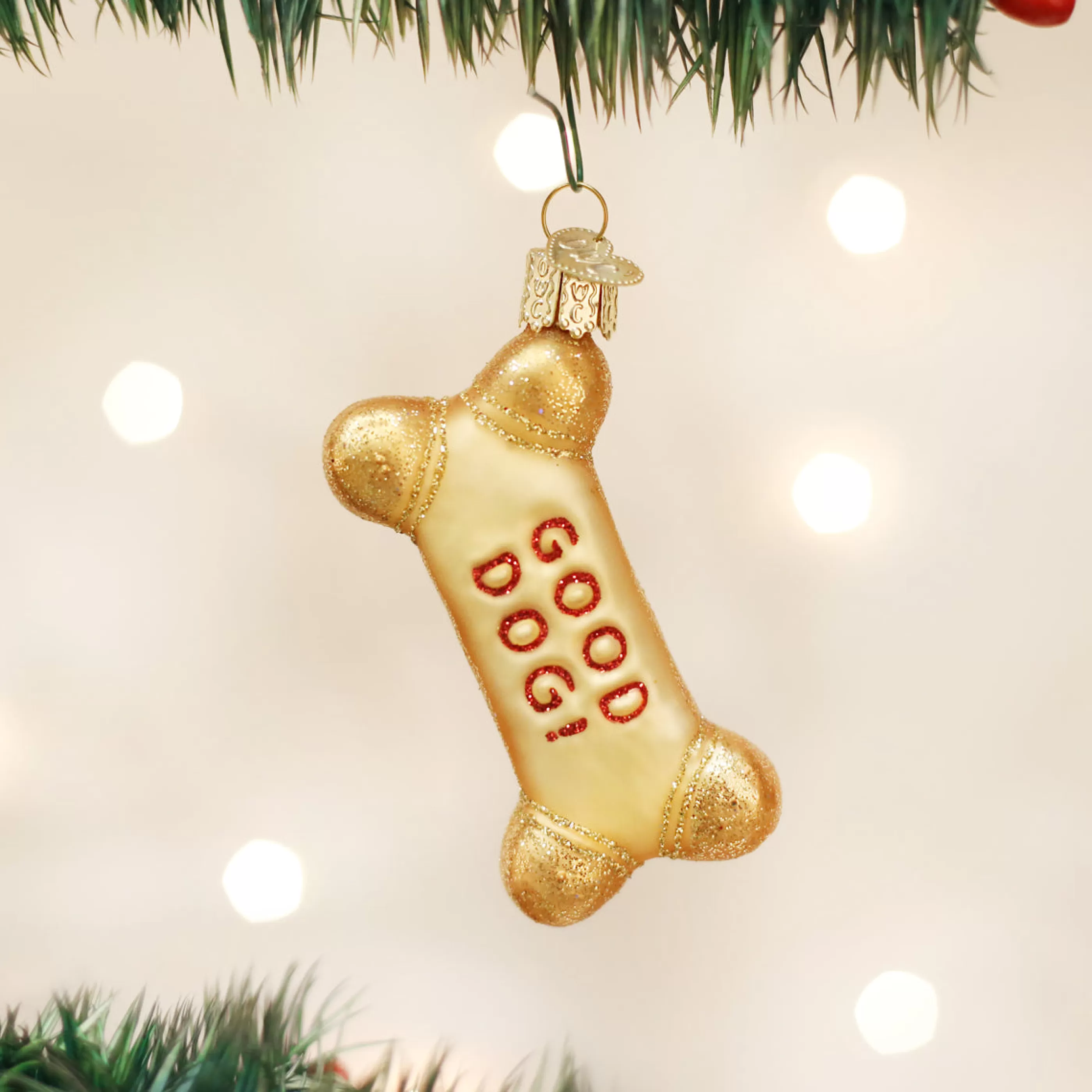 EAST WEST Dog Biscuit Ornament