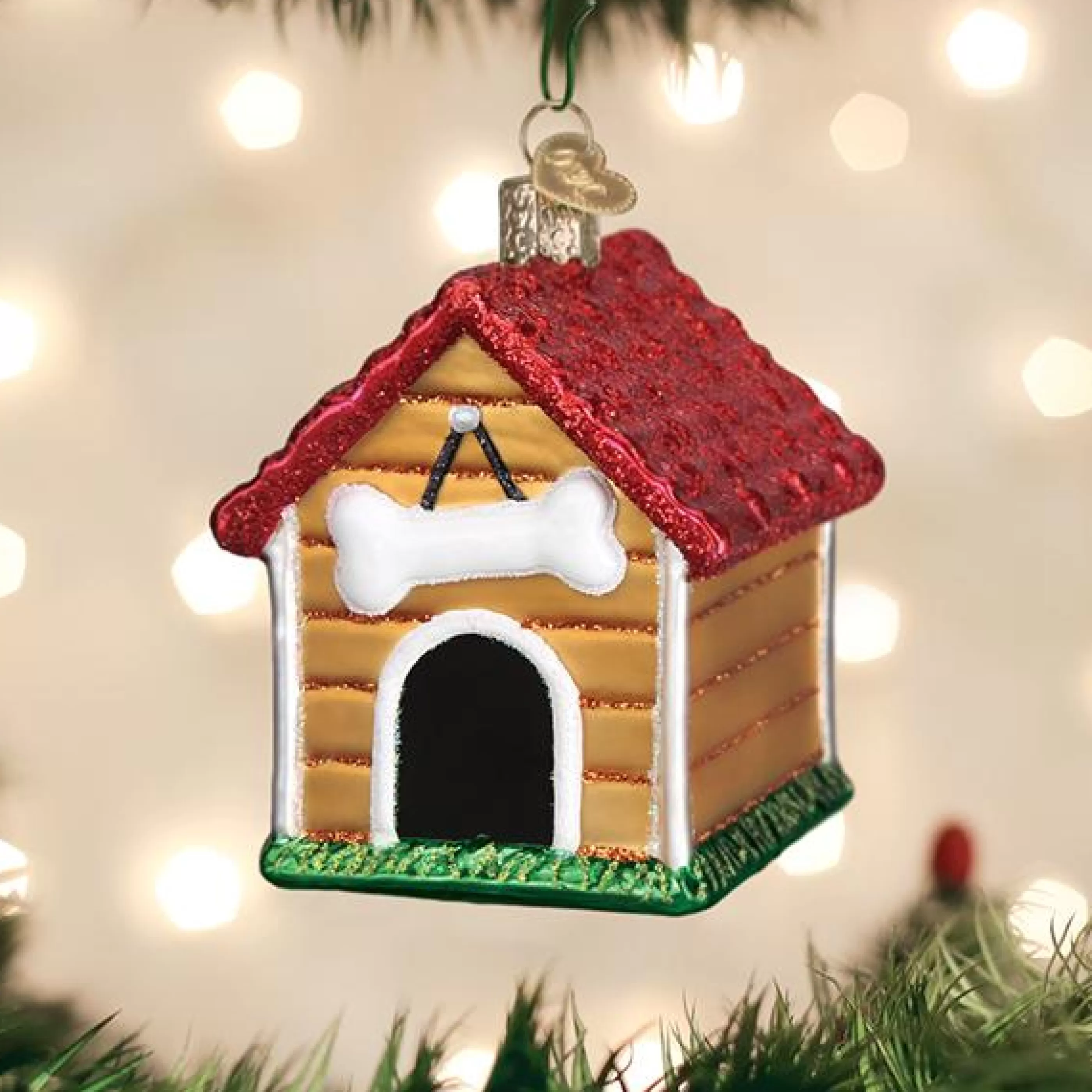 EAST WEST Dog House Ornament