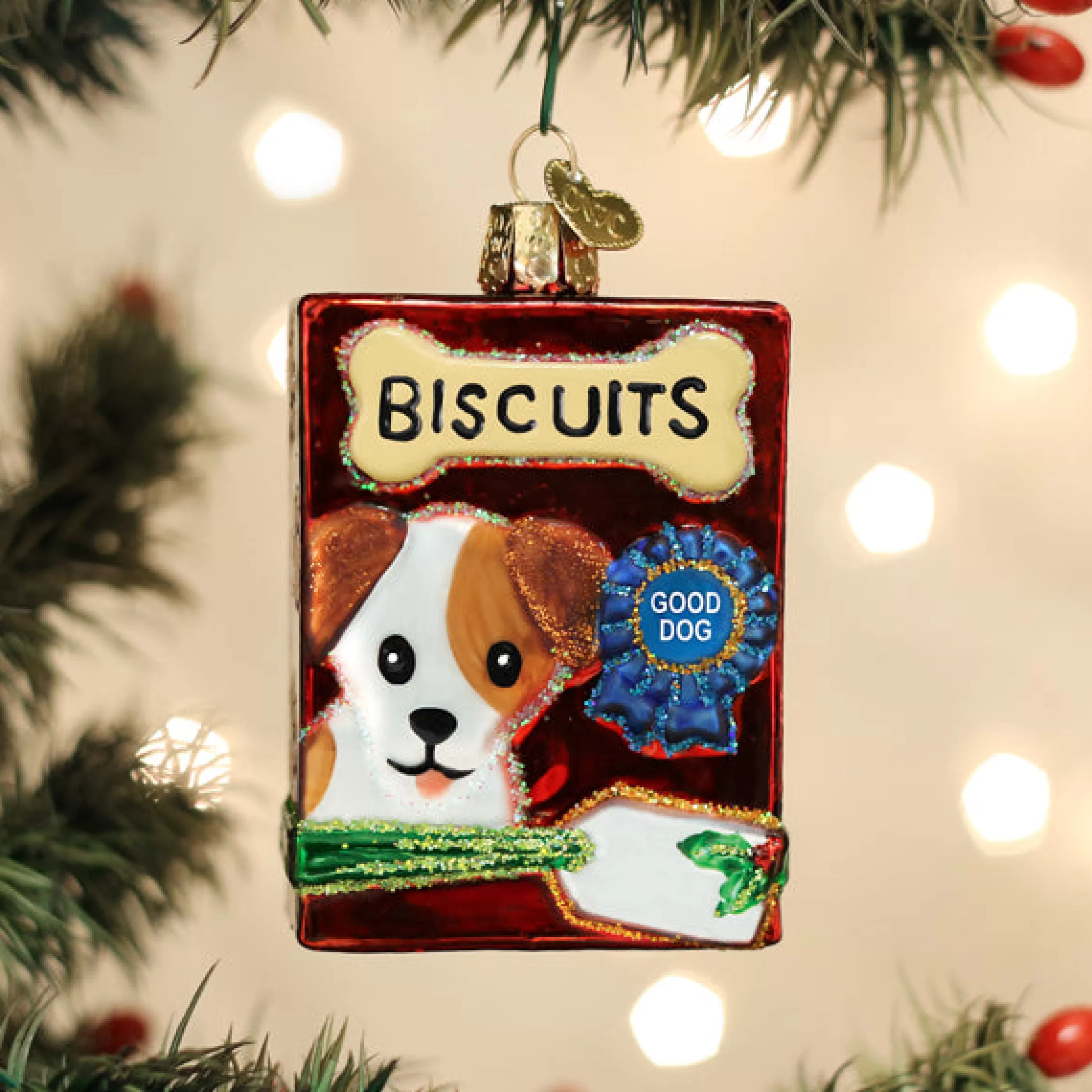 EAST WEST Doggy Treats Ornament