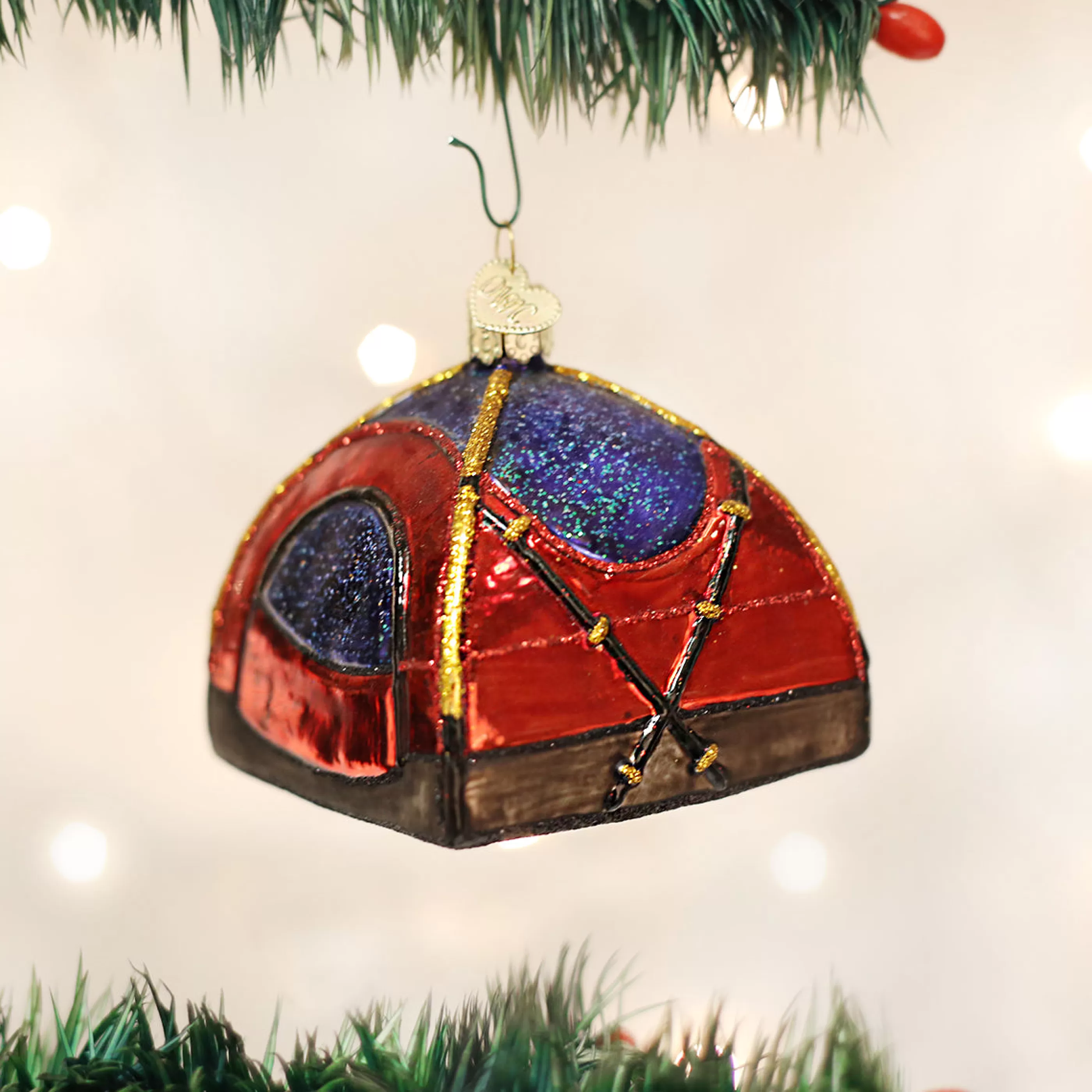 Kasa World Ltd Dome Tent Ornament