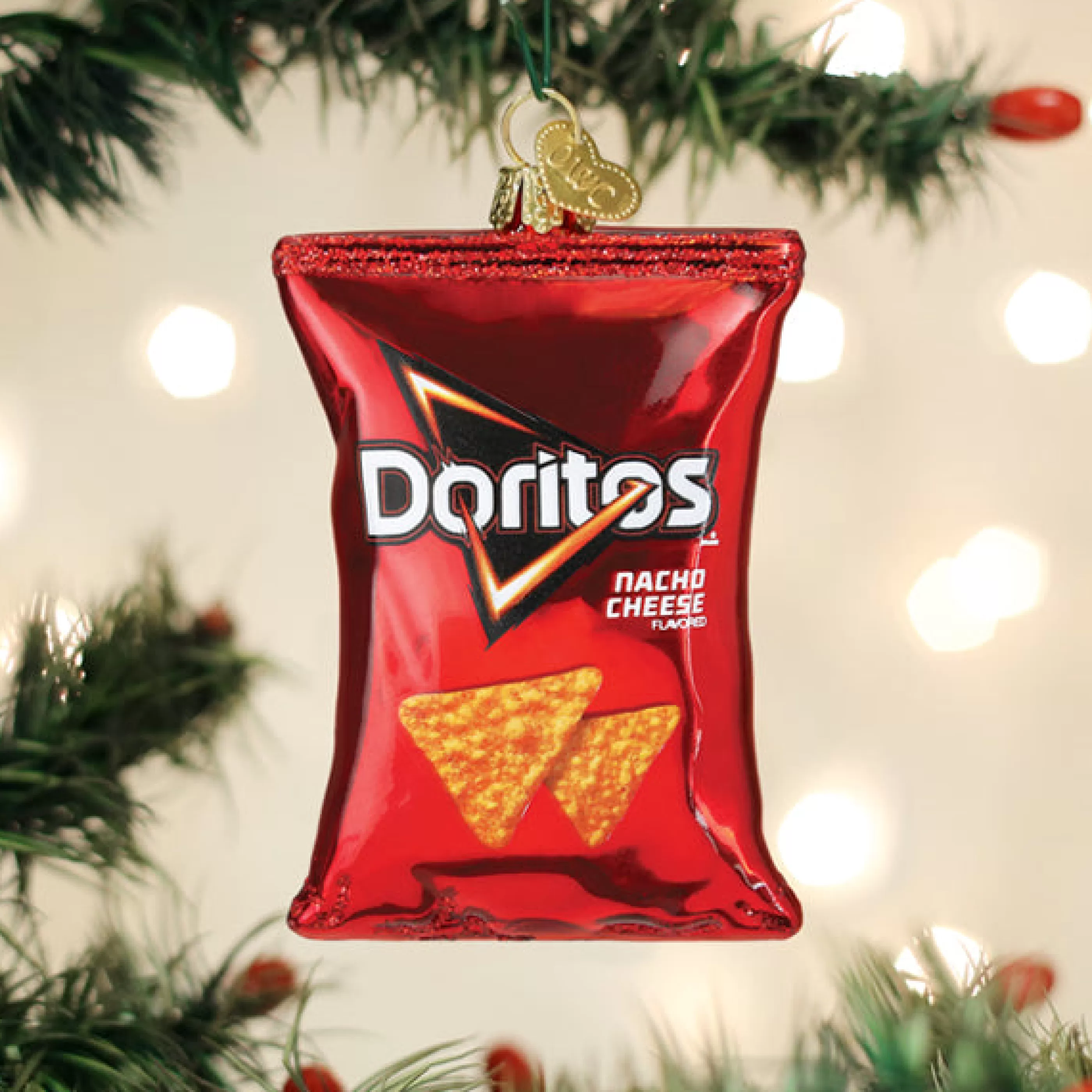 EAST WEST Doritos Nacho Cheese Chips Ornament