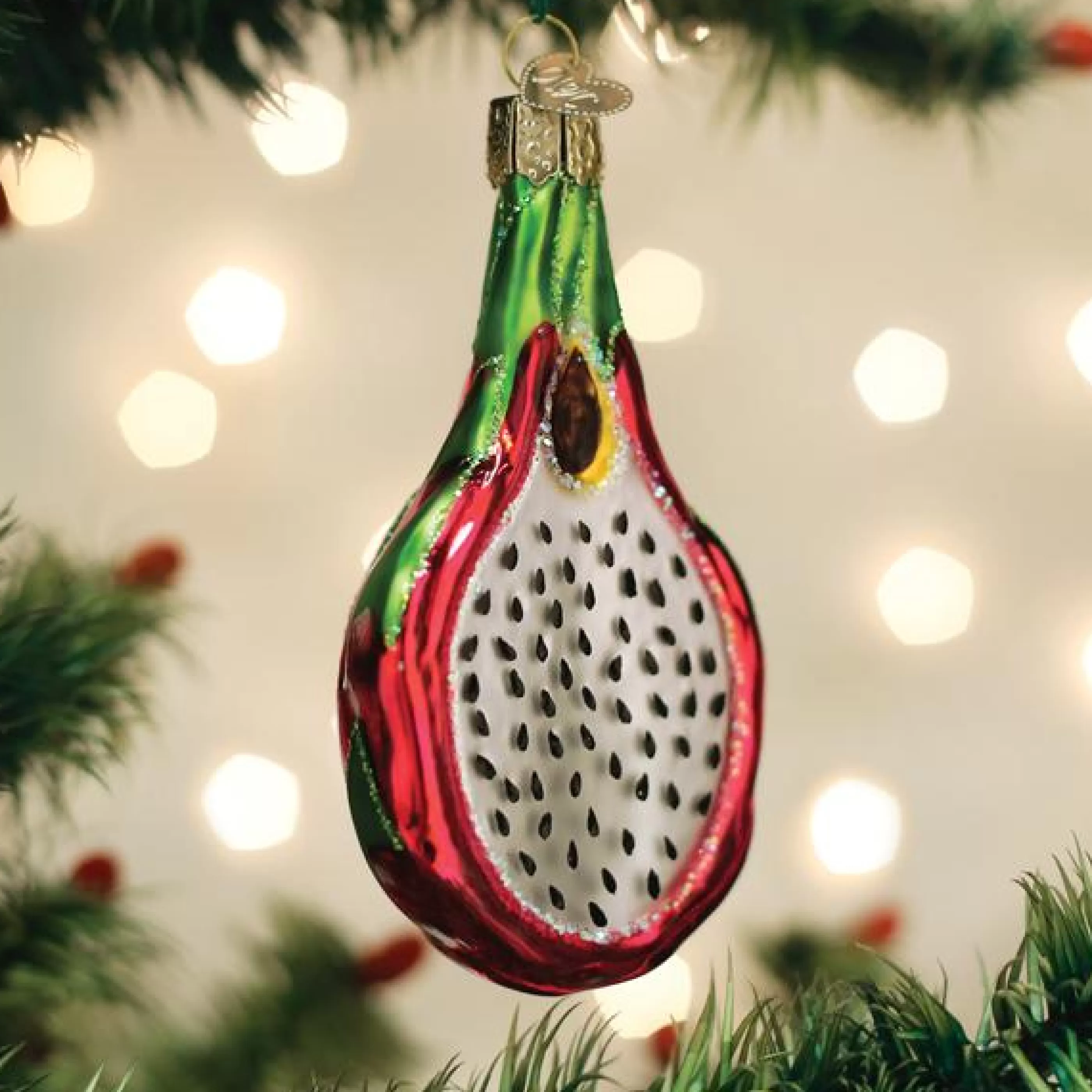 EAST WEST Dragon Fruit Ornament