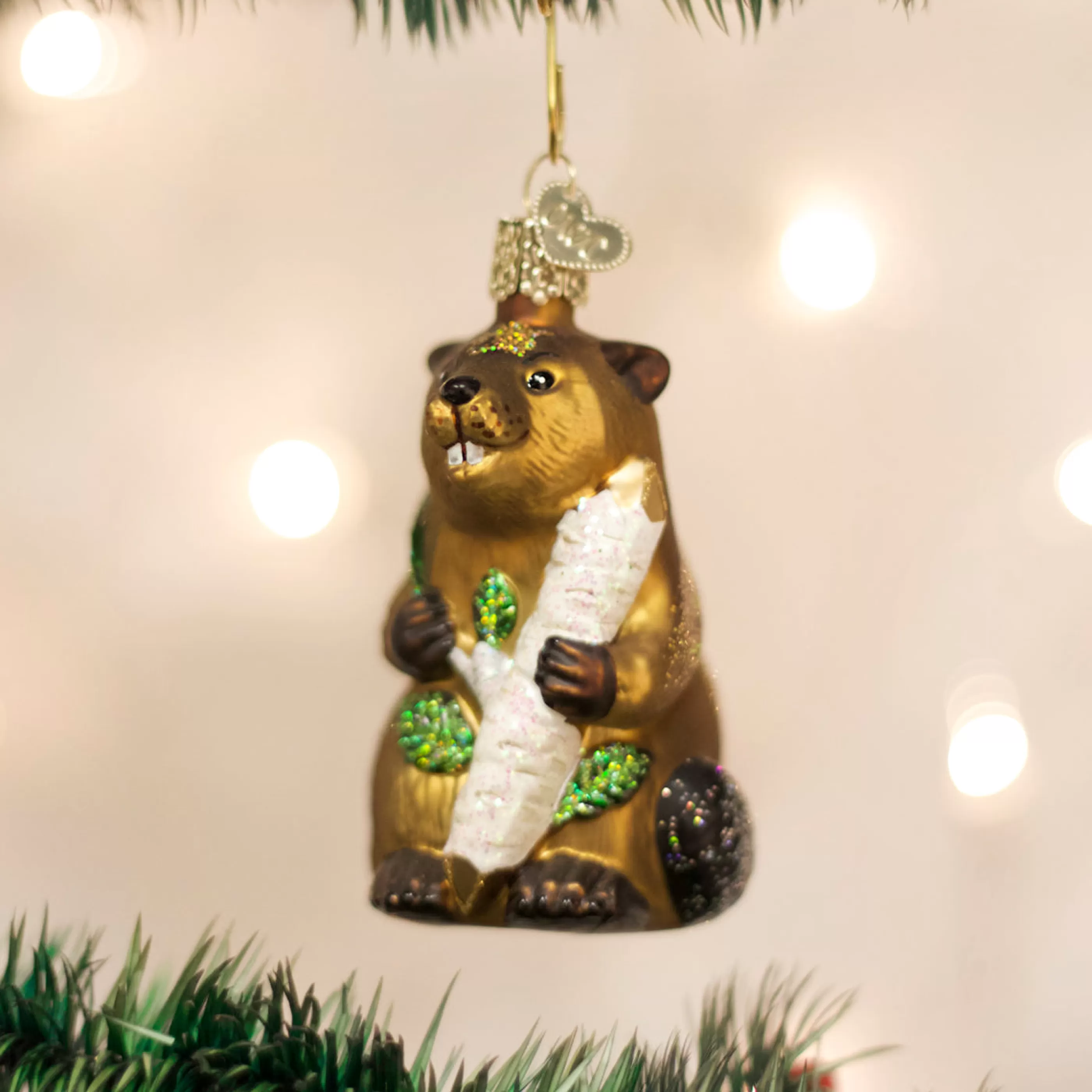 Kasa World Ltd Eager Beaver Ornament