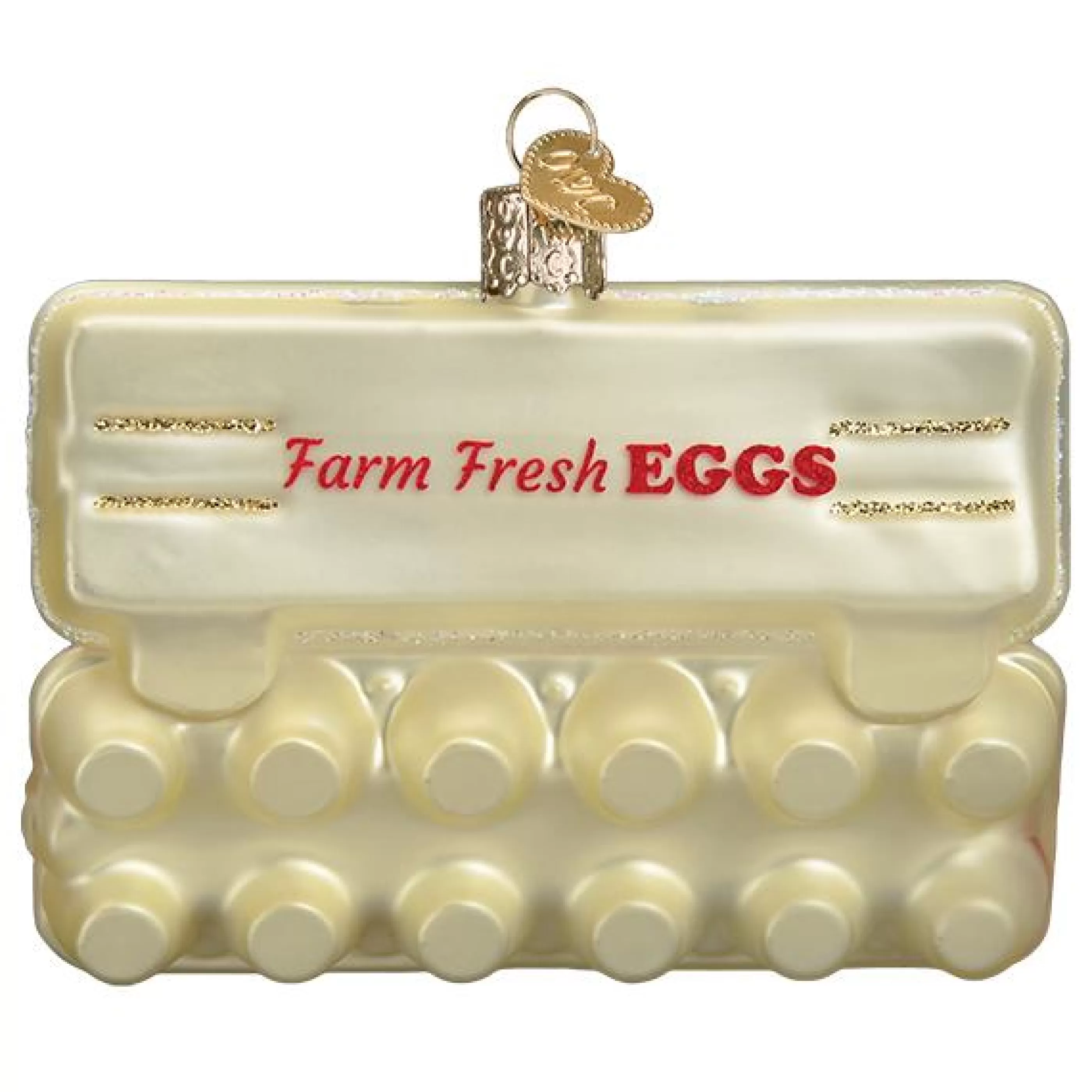 EAST WEST Egg Carton Ornament