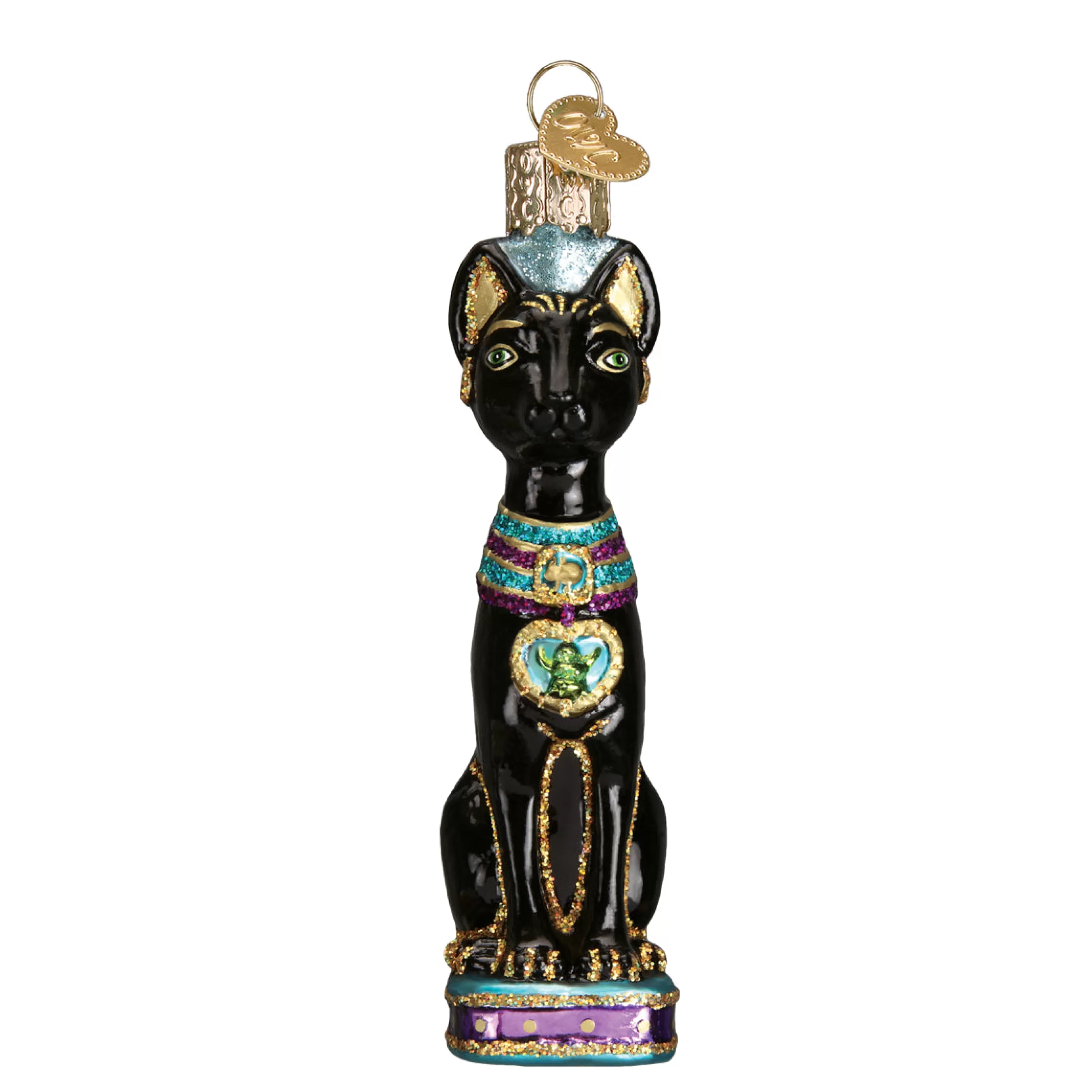 Kasa World Ltd Egyptian Cat Ornament