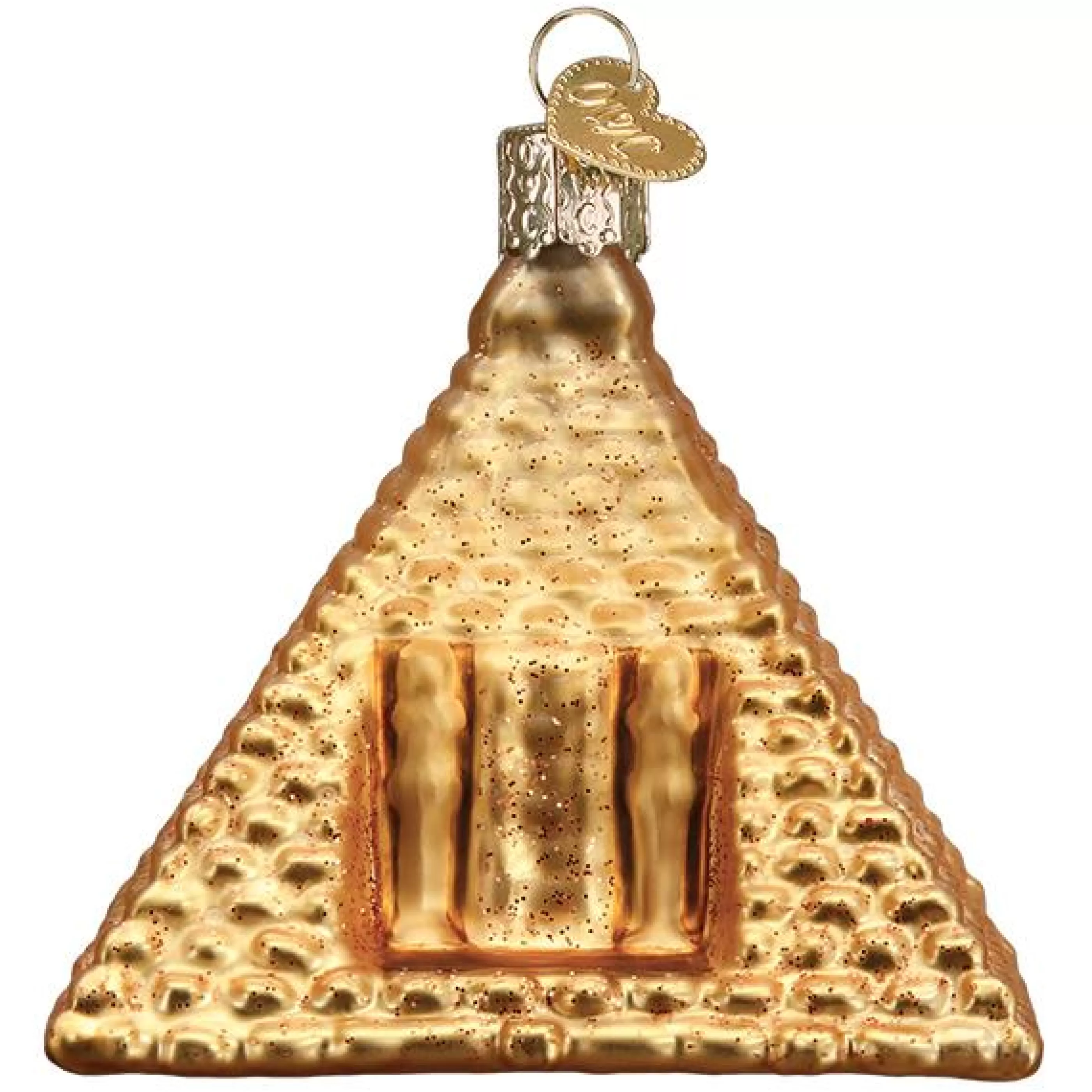 EAST WEST Egyptian Pyramid Ornament