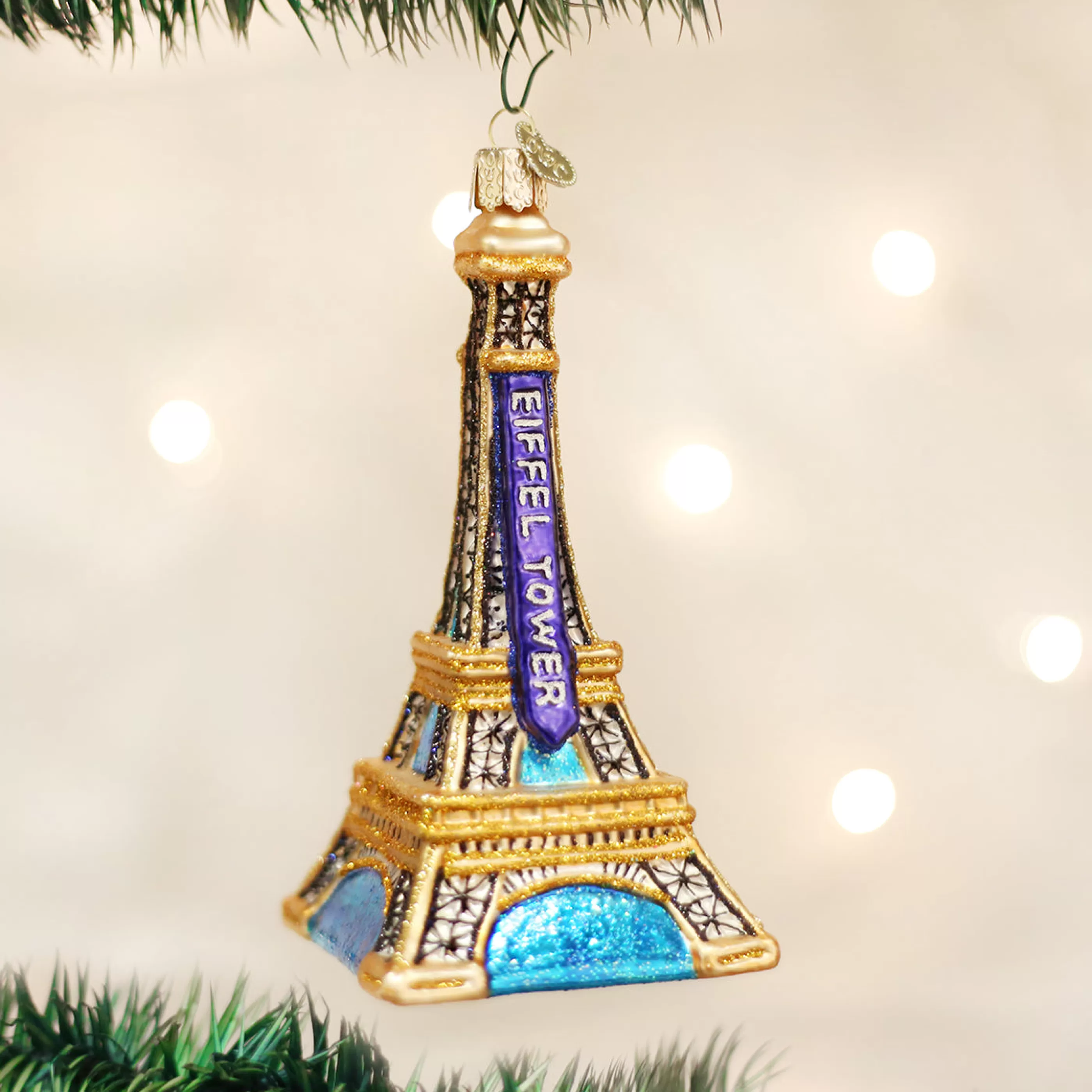 EAST WEST Eiffel Tower Ornament