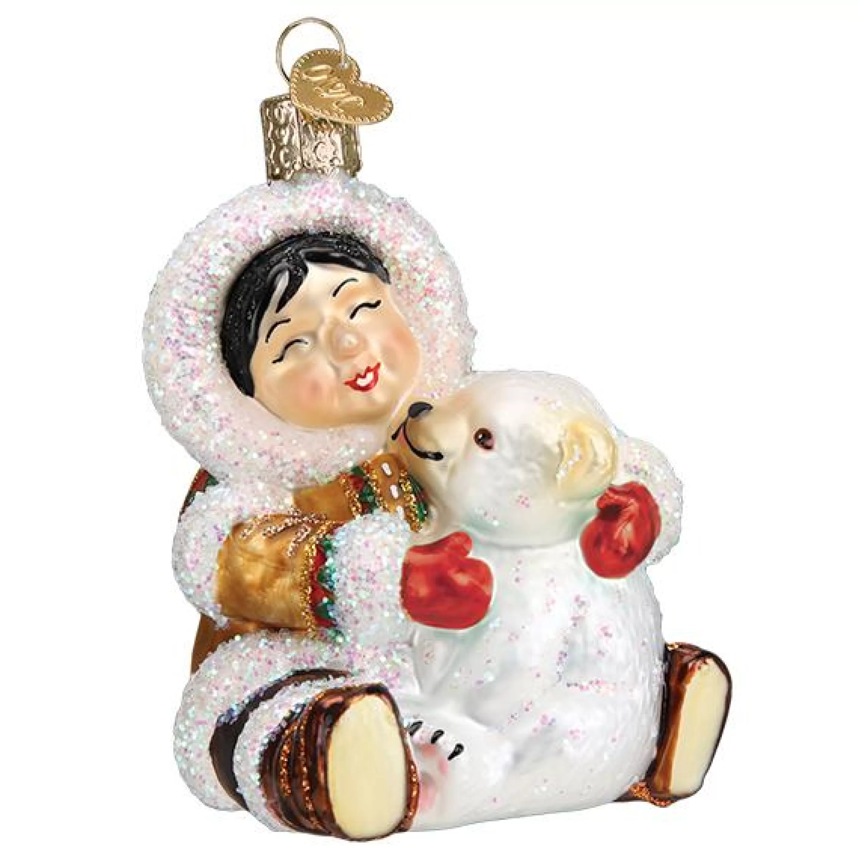 Kasa World Ltd Eskimo Giggles Ornament