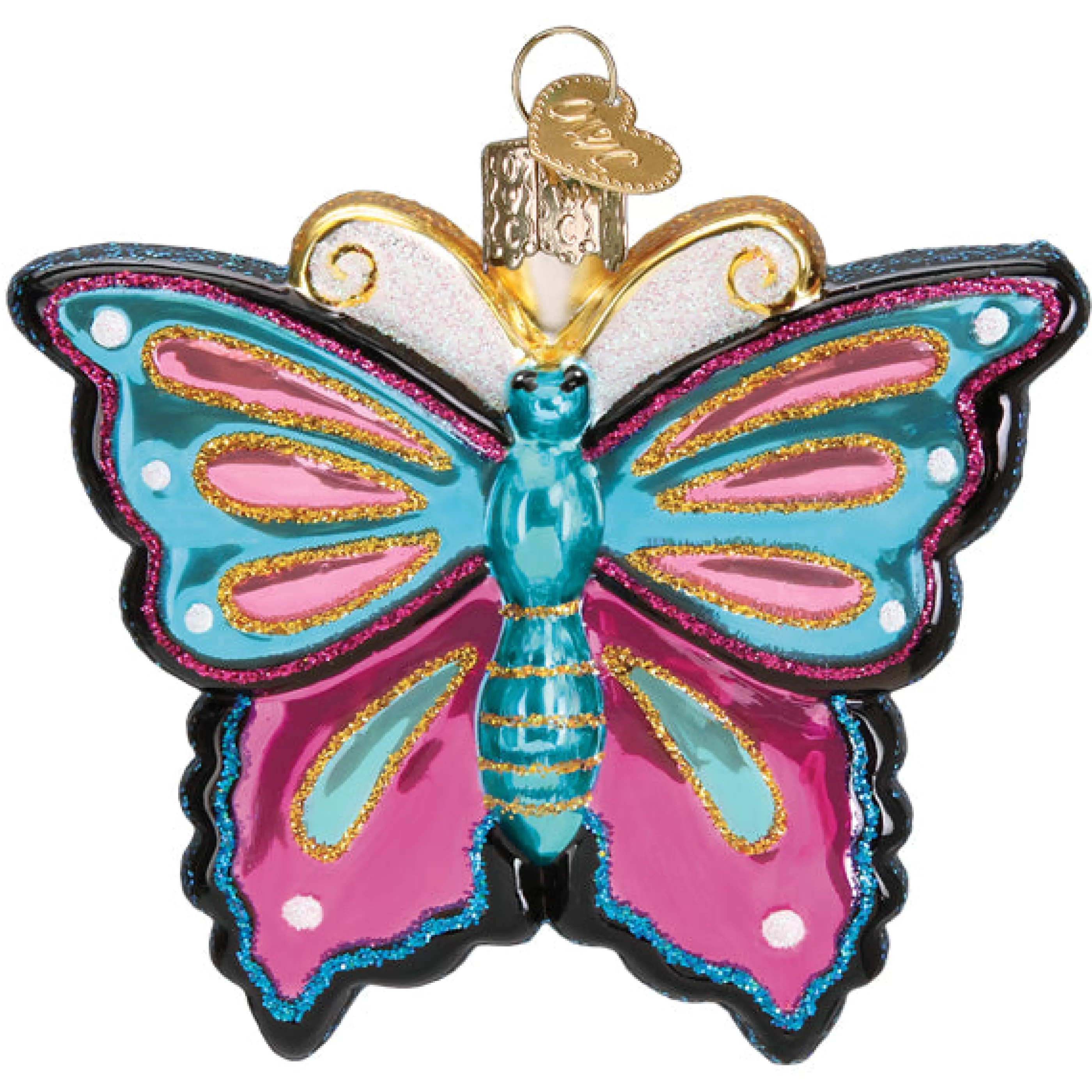 EAST WEST Fanciful Butterfly Ornament