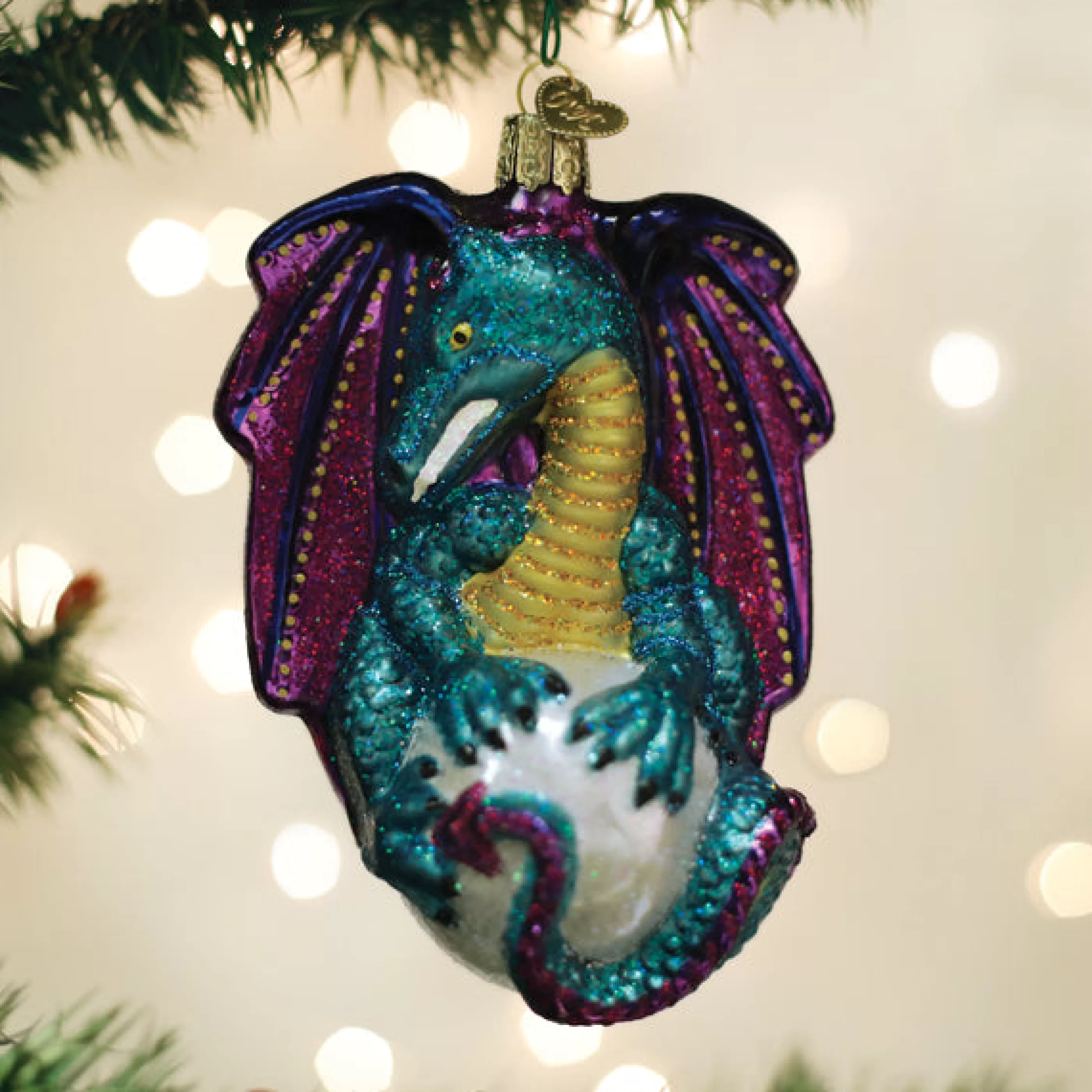 Kasa World Ltd Fantasy Dragon Ornament