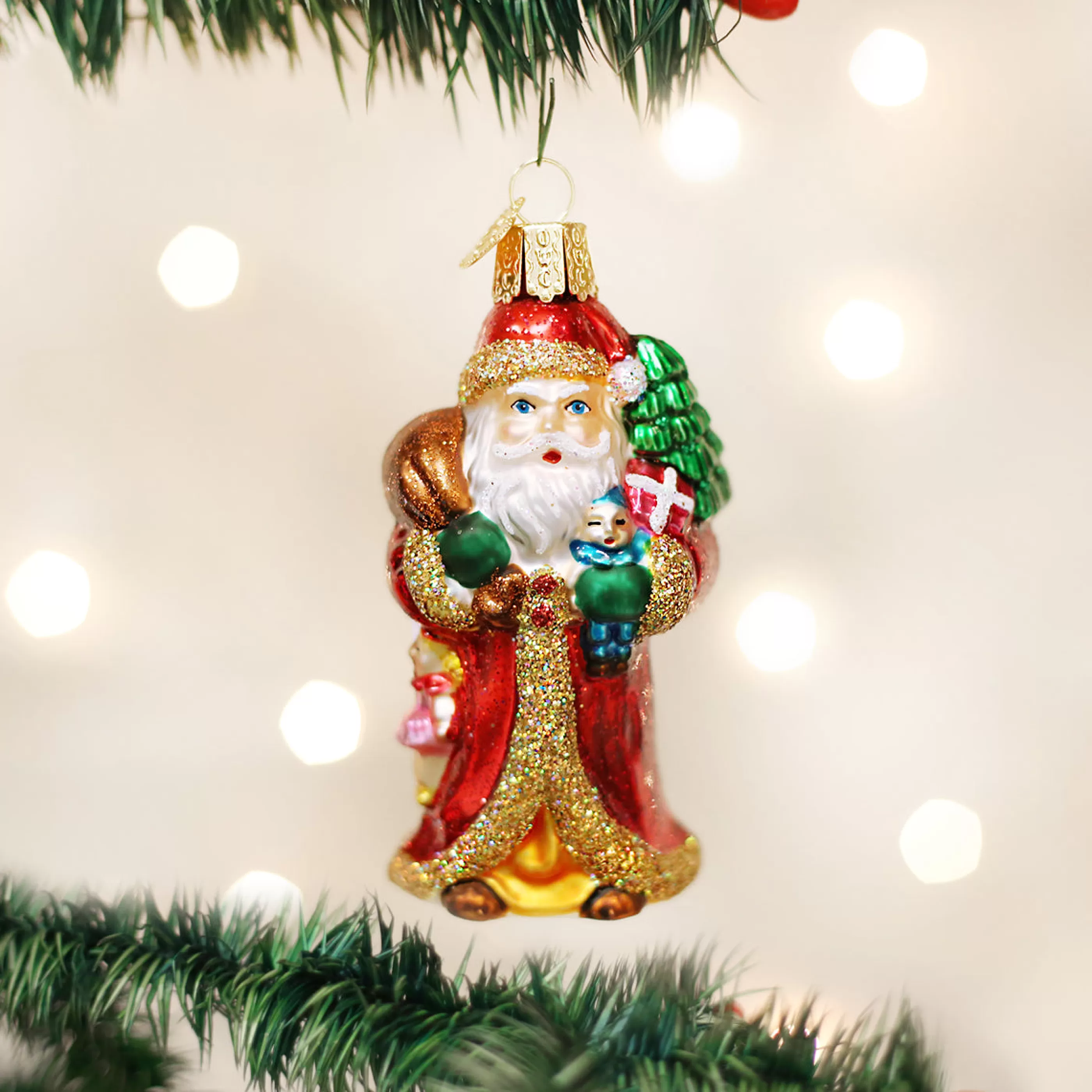 Kasa World Ltd Father Christmas W/Gifts