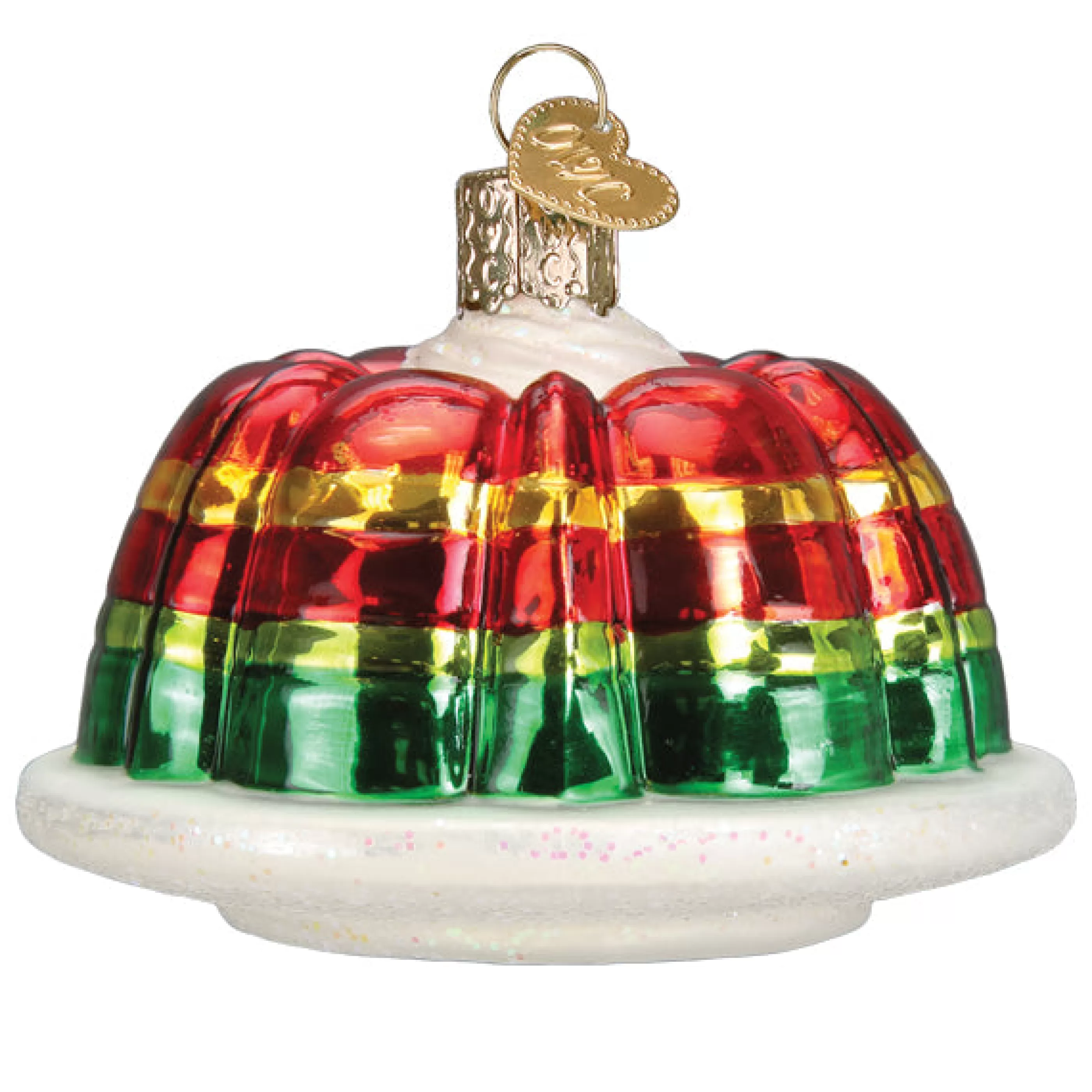 Kasa World Ltd Festive Gelatin Mold Ornament