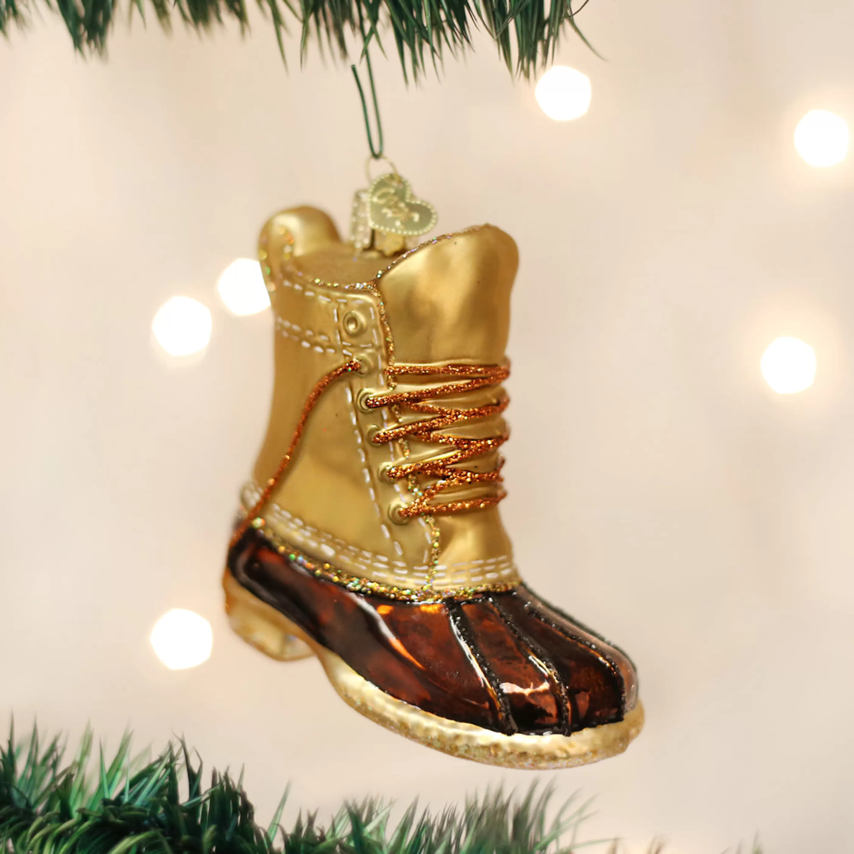 EAST WEST Field Boot Ornament