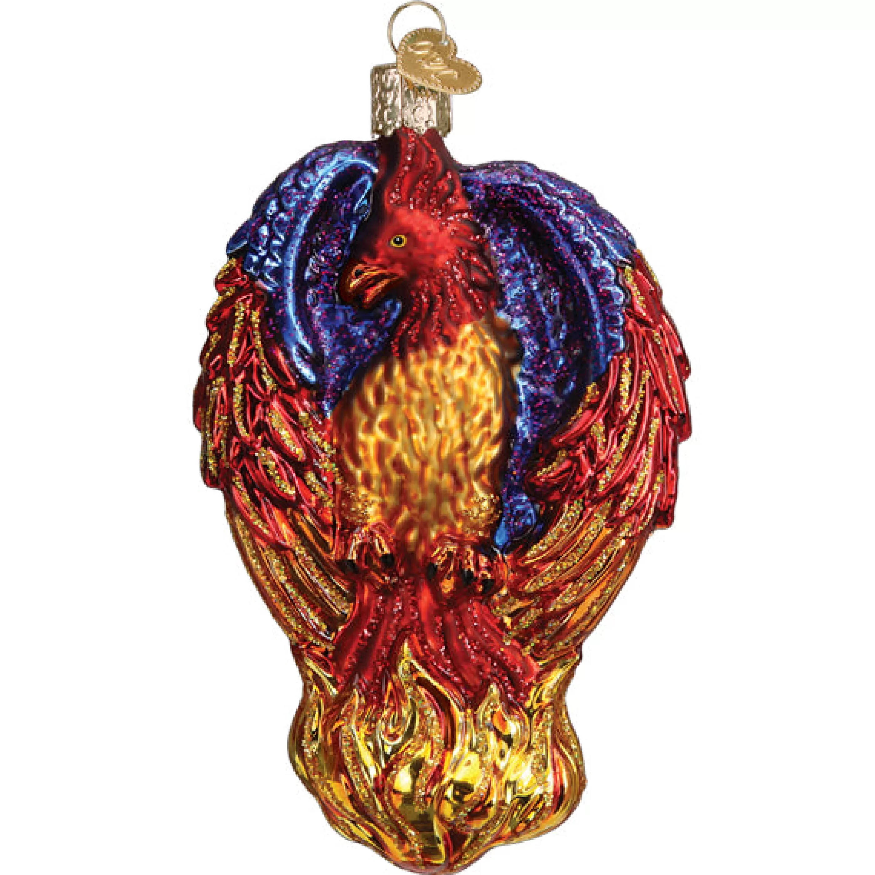 Kasa World Ltd Fiery Phoenix Ornament