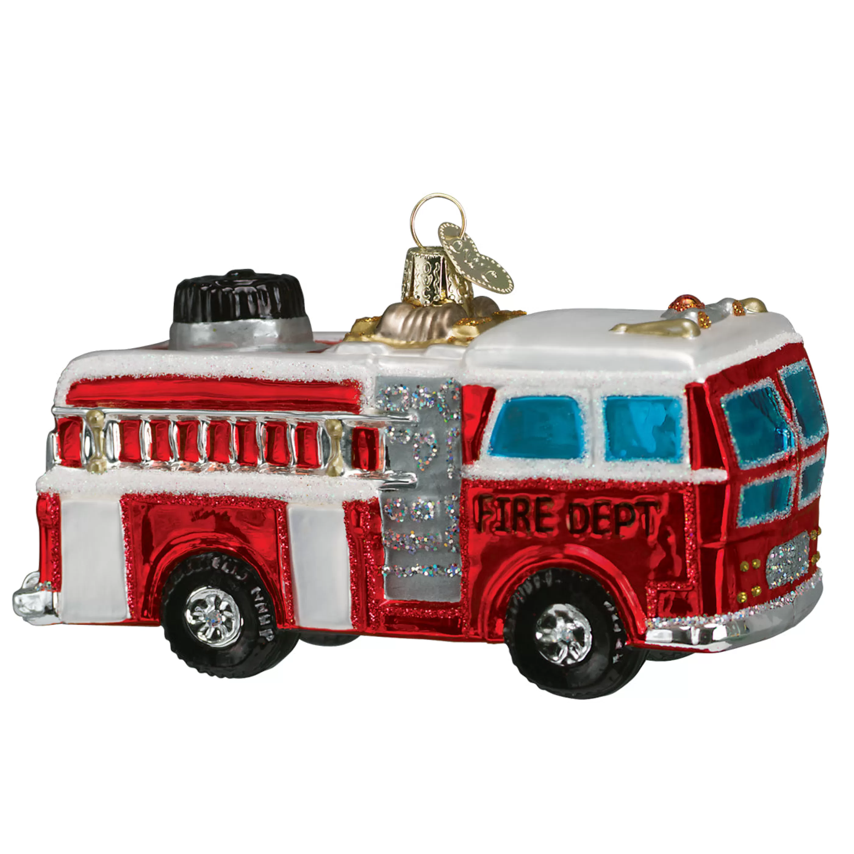 EAST WEST Fire Truck Ornament