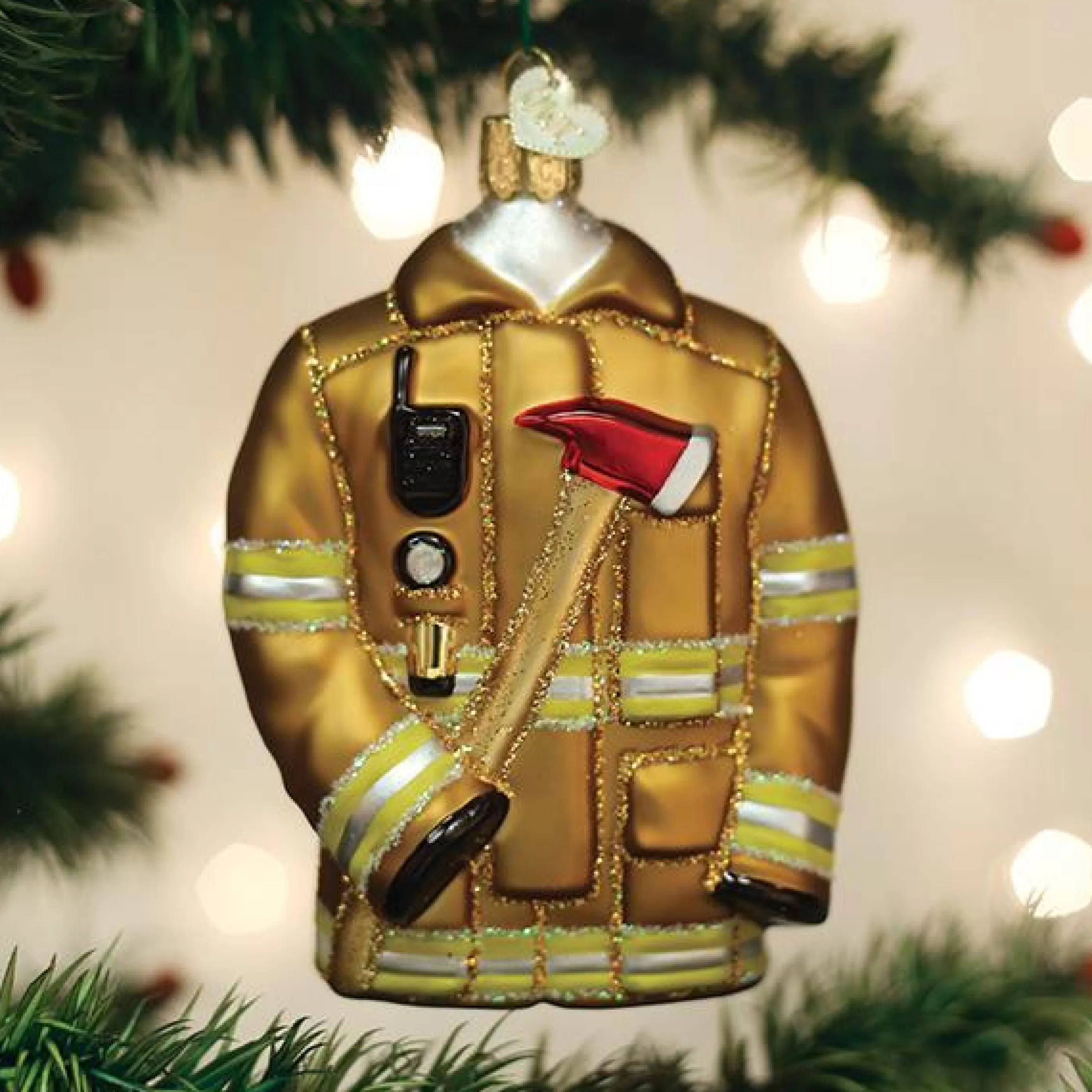 EAST WEST Firefighter's Coat Ornament