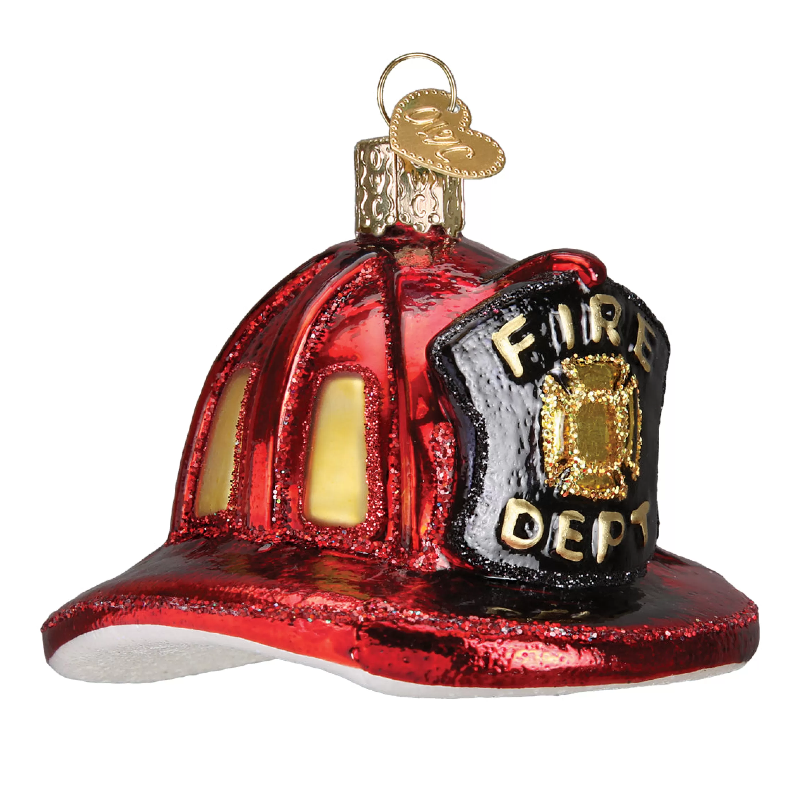 EAST WEST Fireman's Helmet Ornament