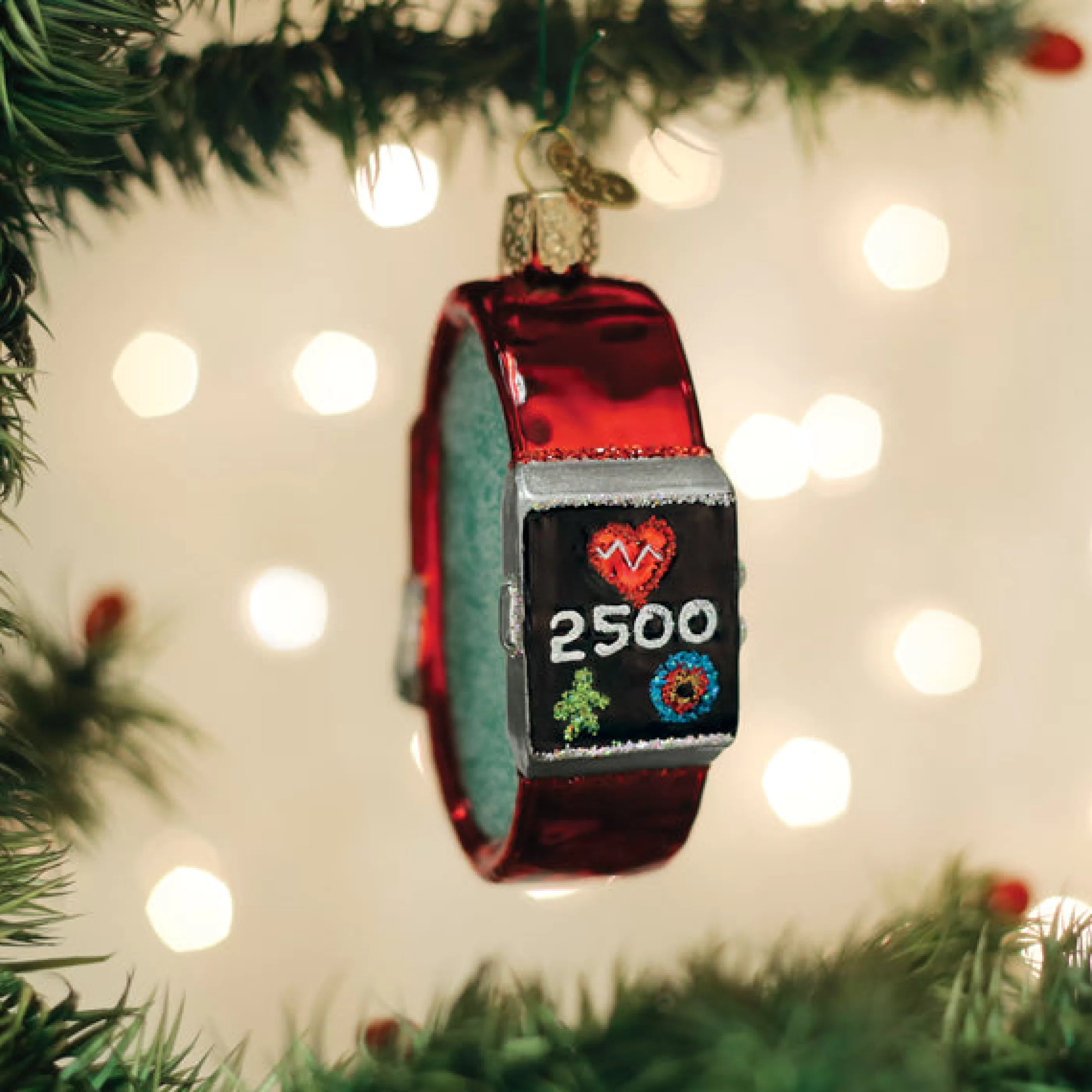 EAST WEST Fitness Watch Ornament