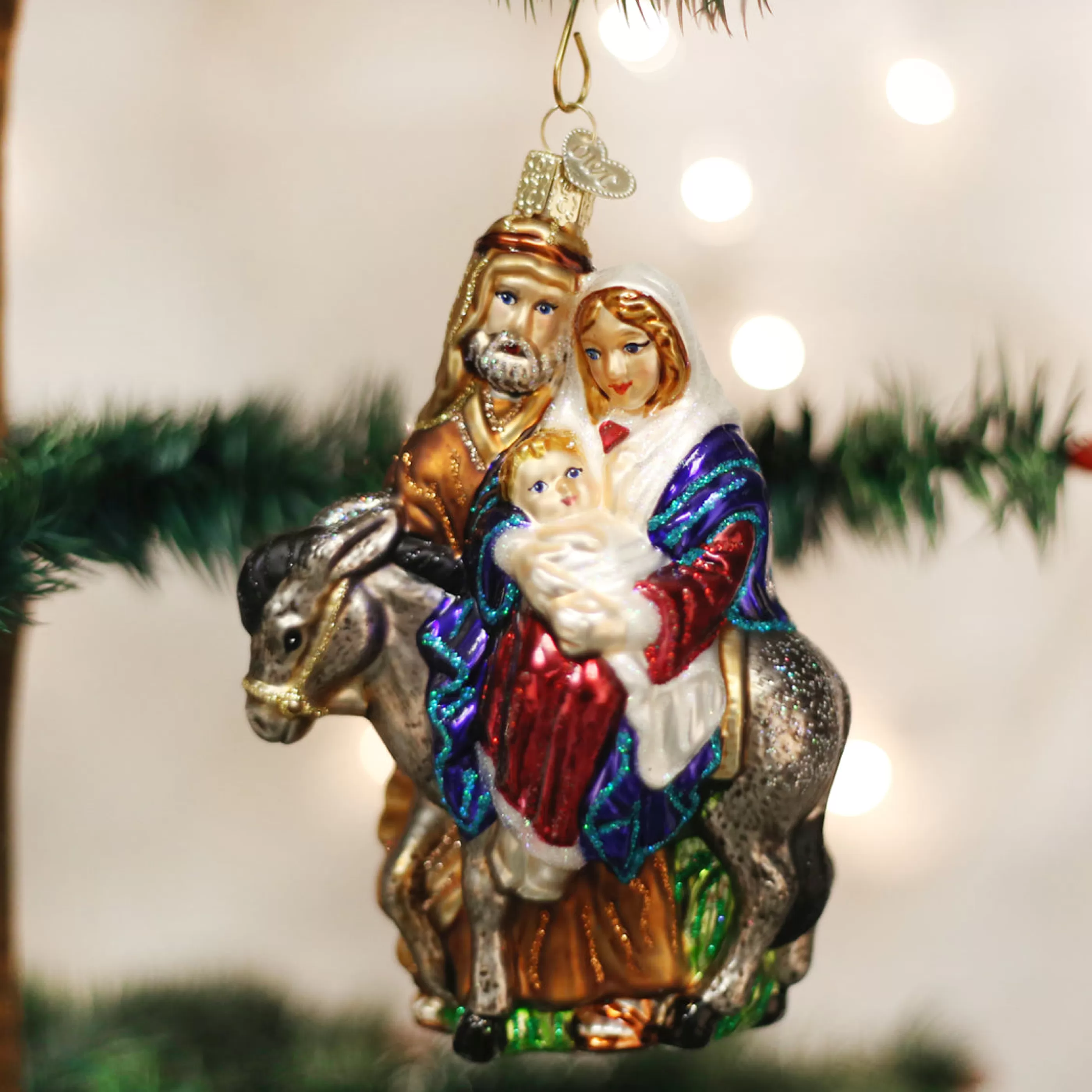 Kasa World Ltd Flight To Egypt Ornament