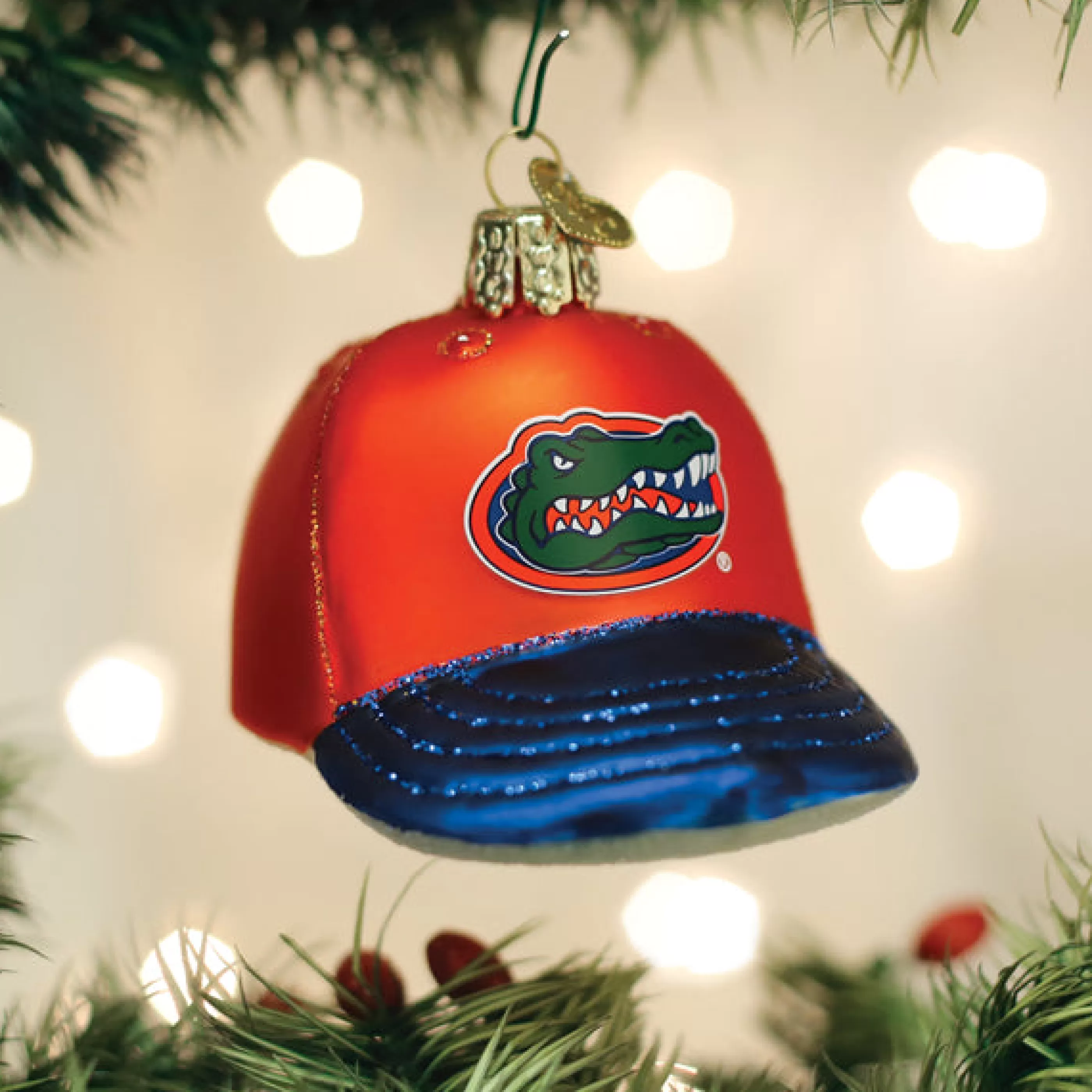 EAST WEST Florida Baseball Cap Ornament