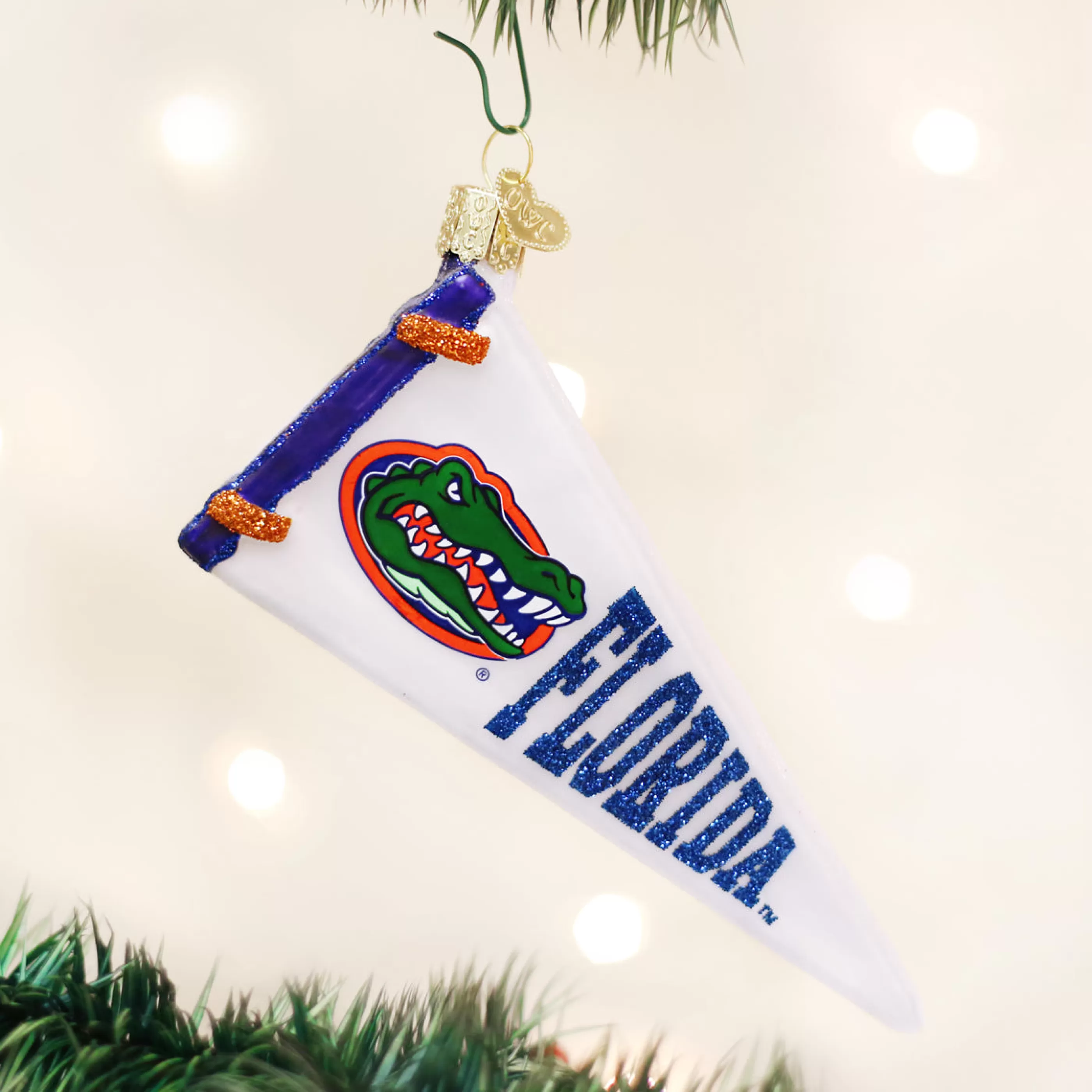 EAST WEST Florida Pennant Ornament