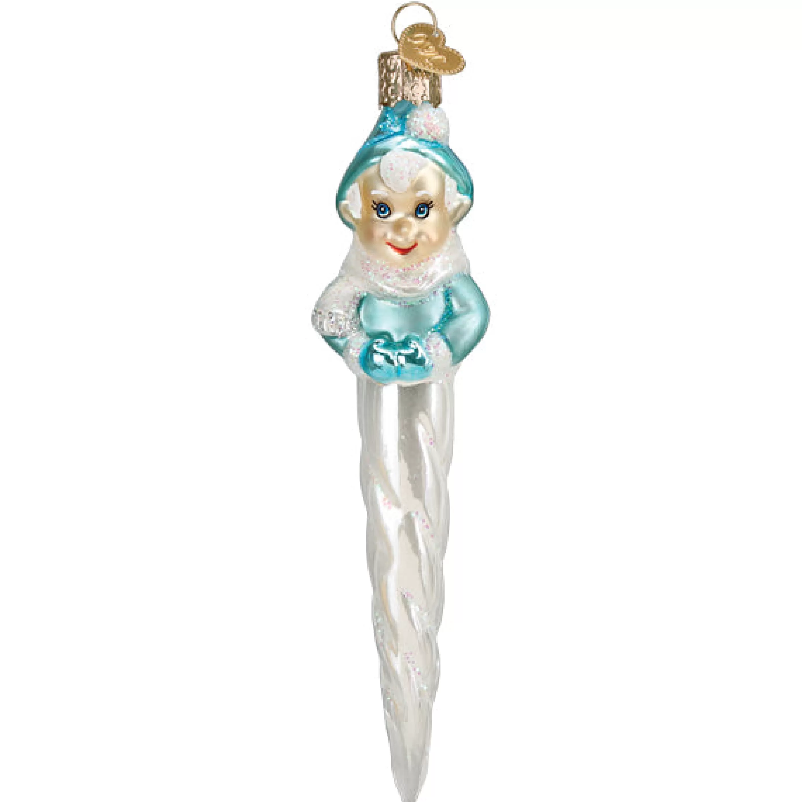 Kasa World Ltd Frosty Elf Icicle Ornament